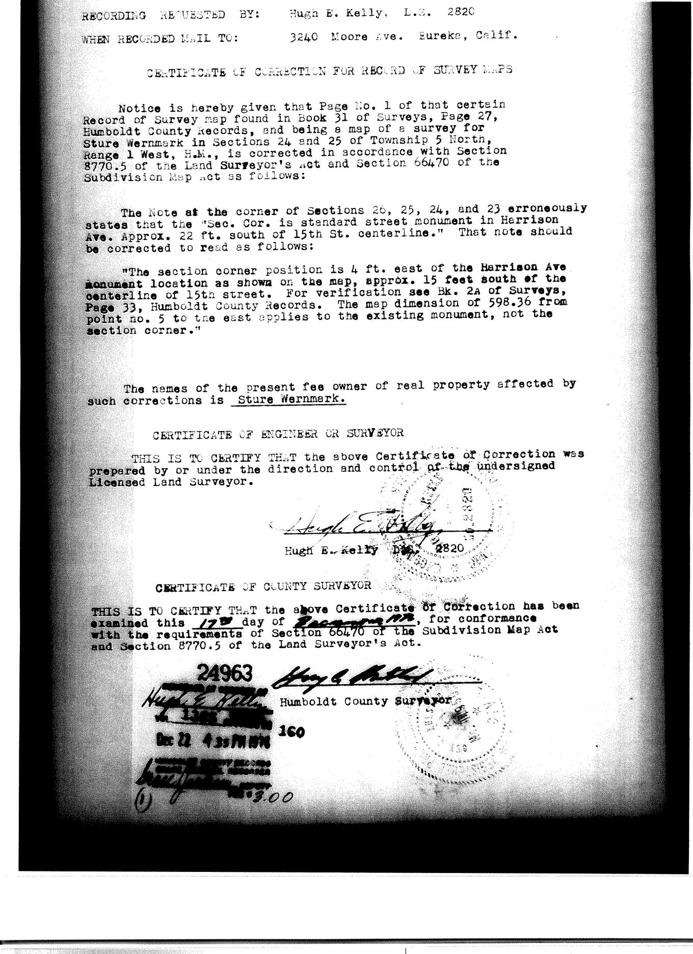 Book 31 Page 28 of Map Type RS