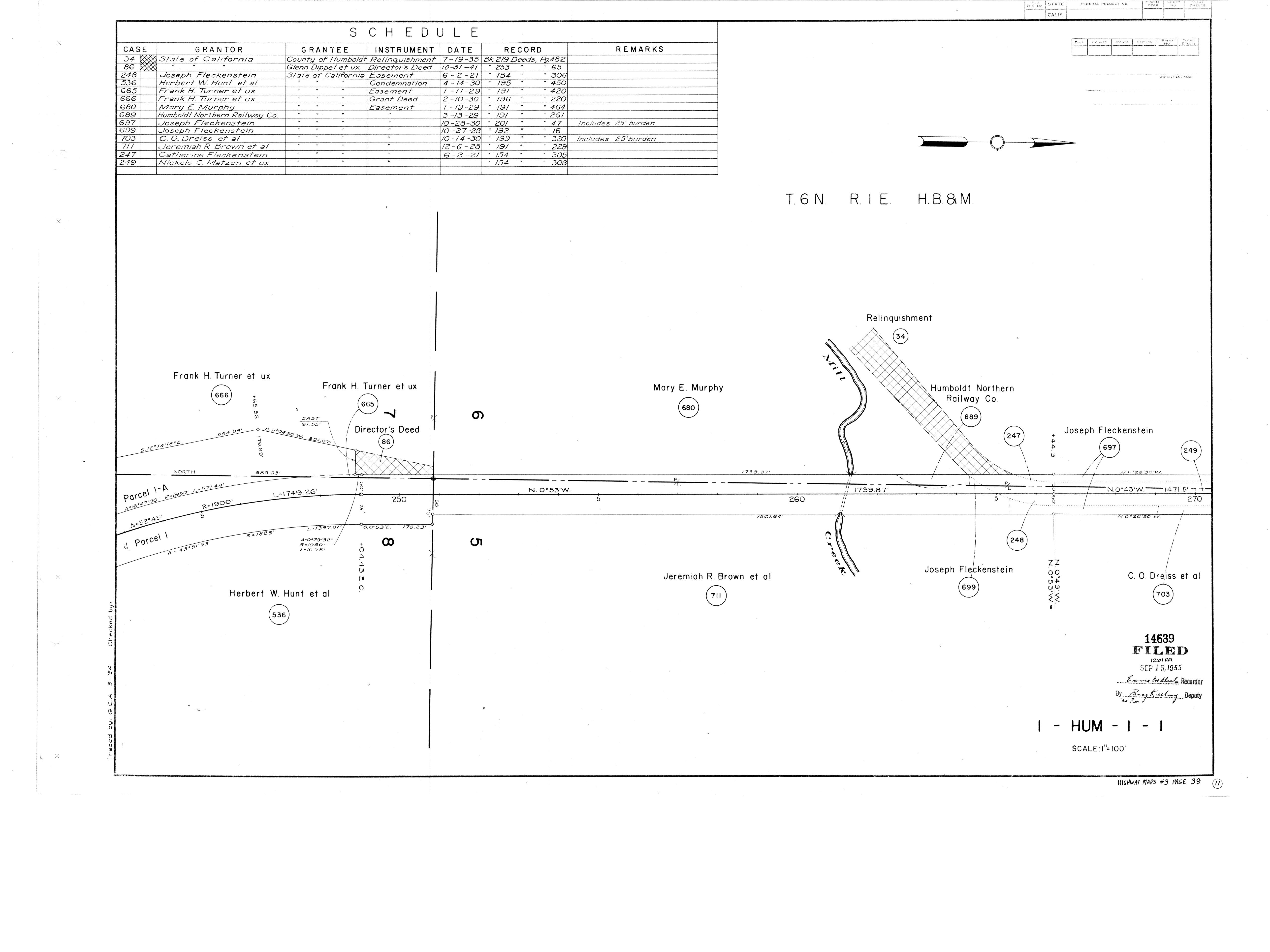 Book 3 Page 39 of Map Type HM