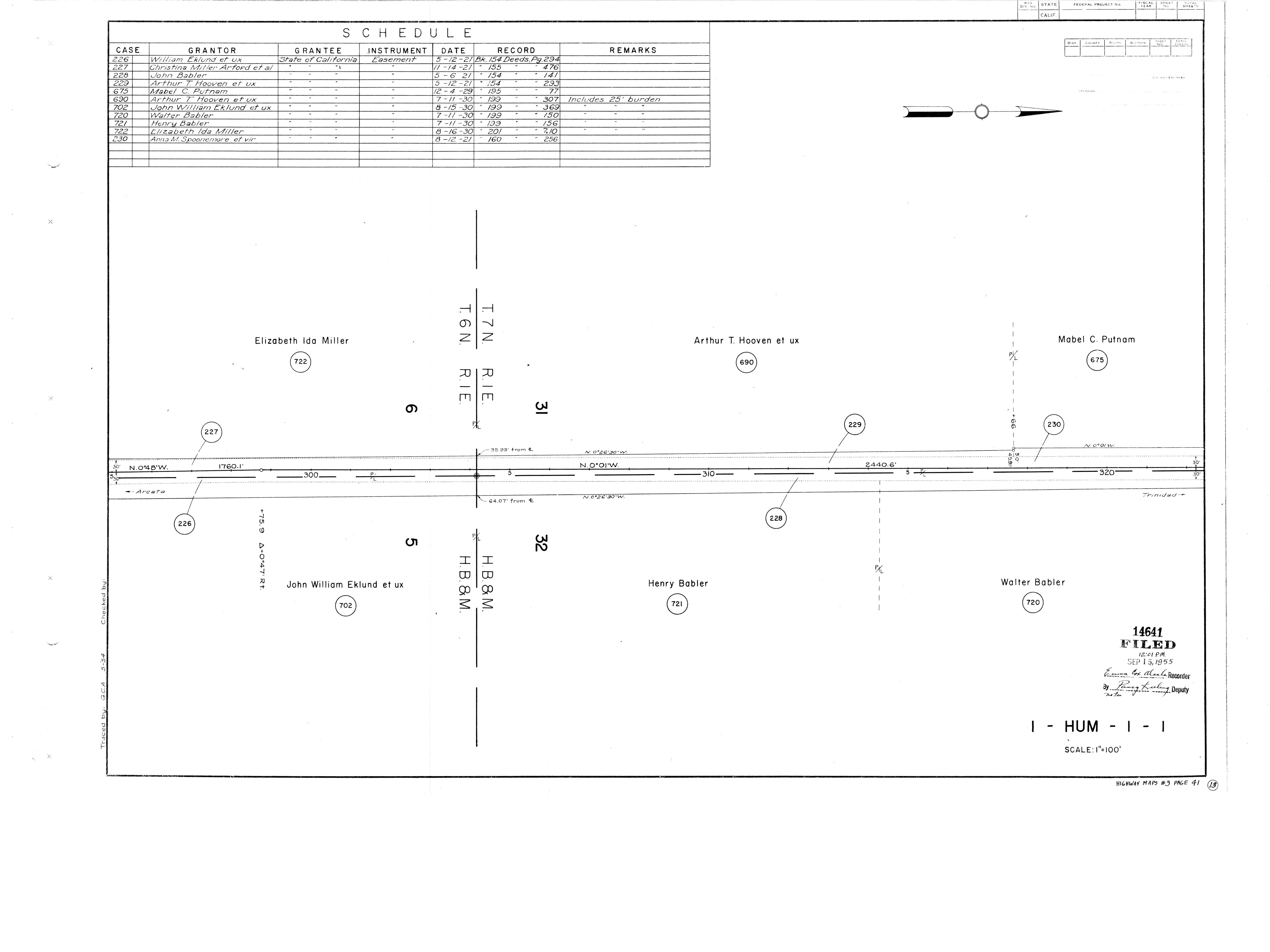 Book 3 Page 41 of Map Type HM