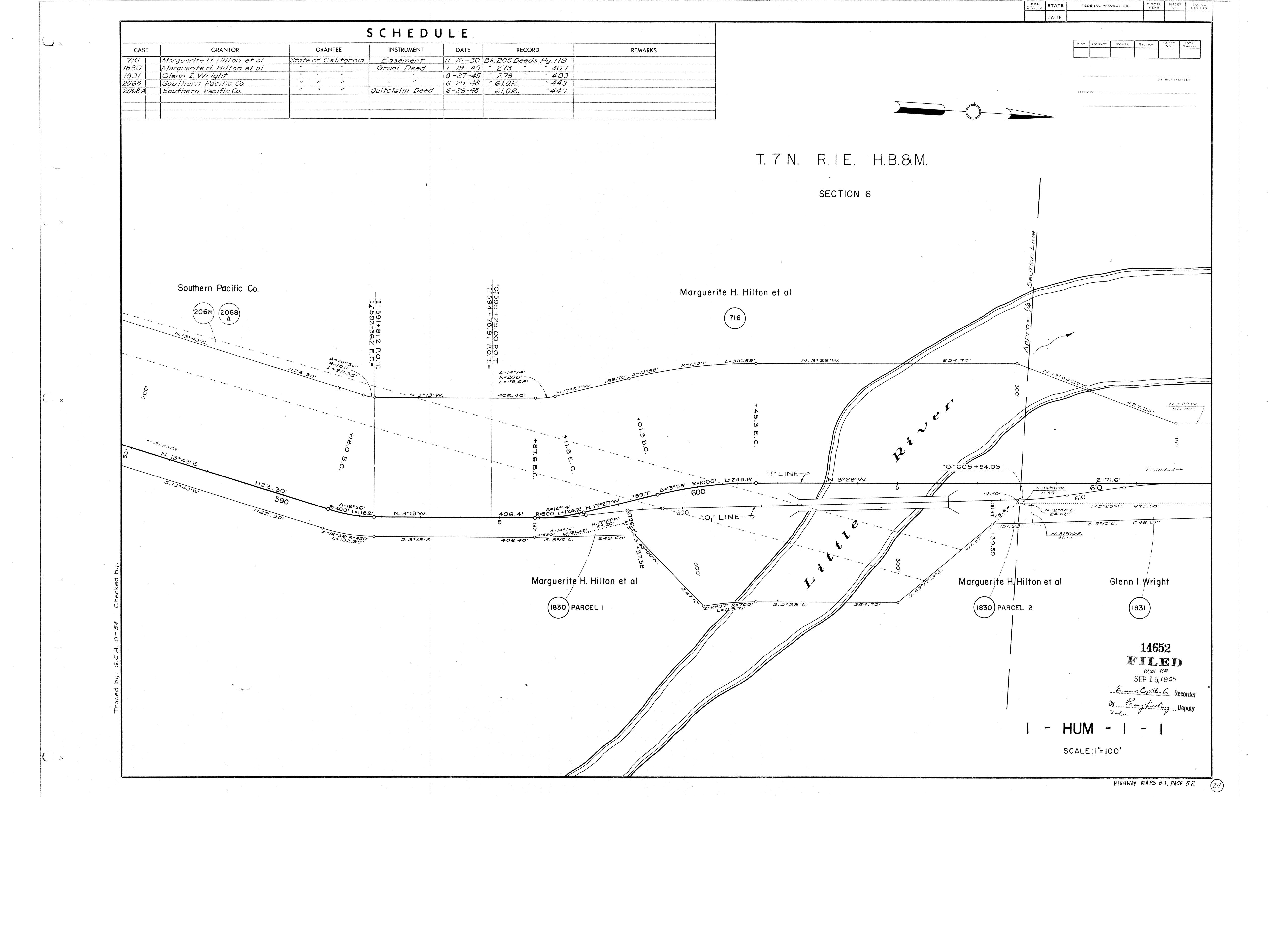 Book 3 Page 52 of Map Type HM