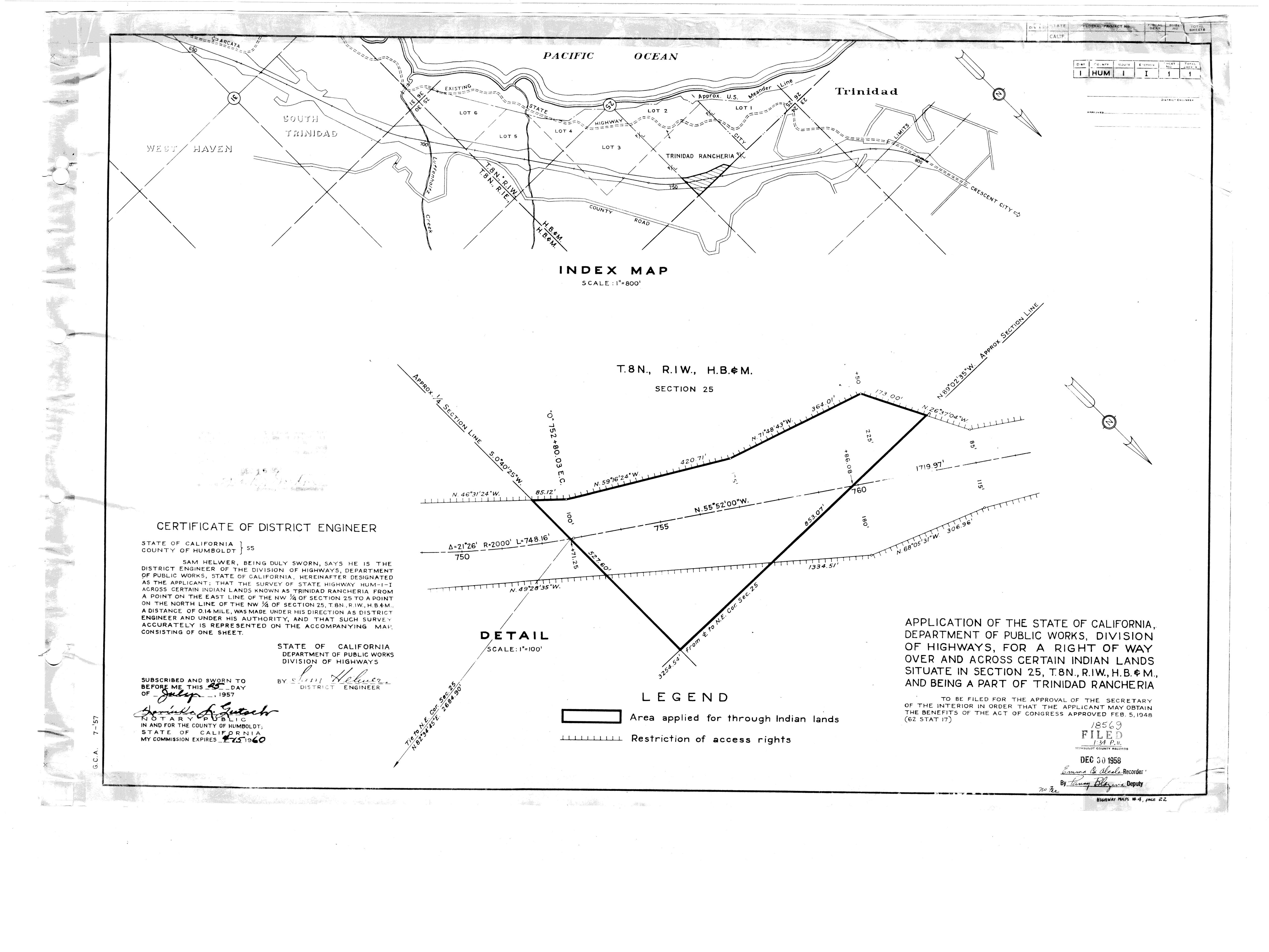 Book 4 Page 22 of Map Type HM