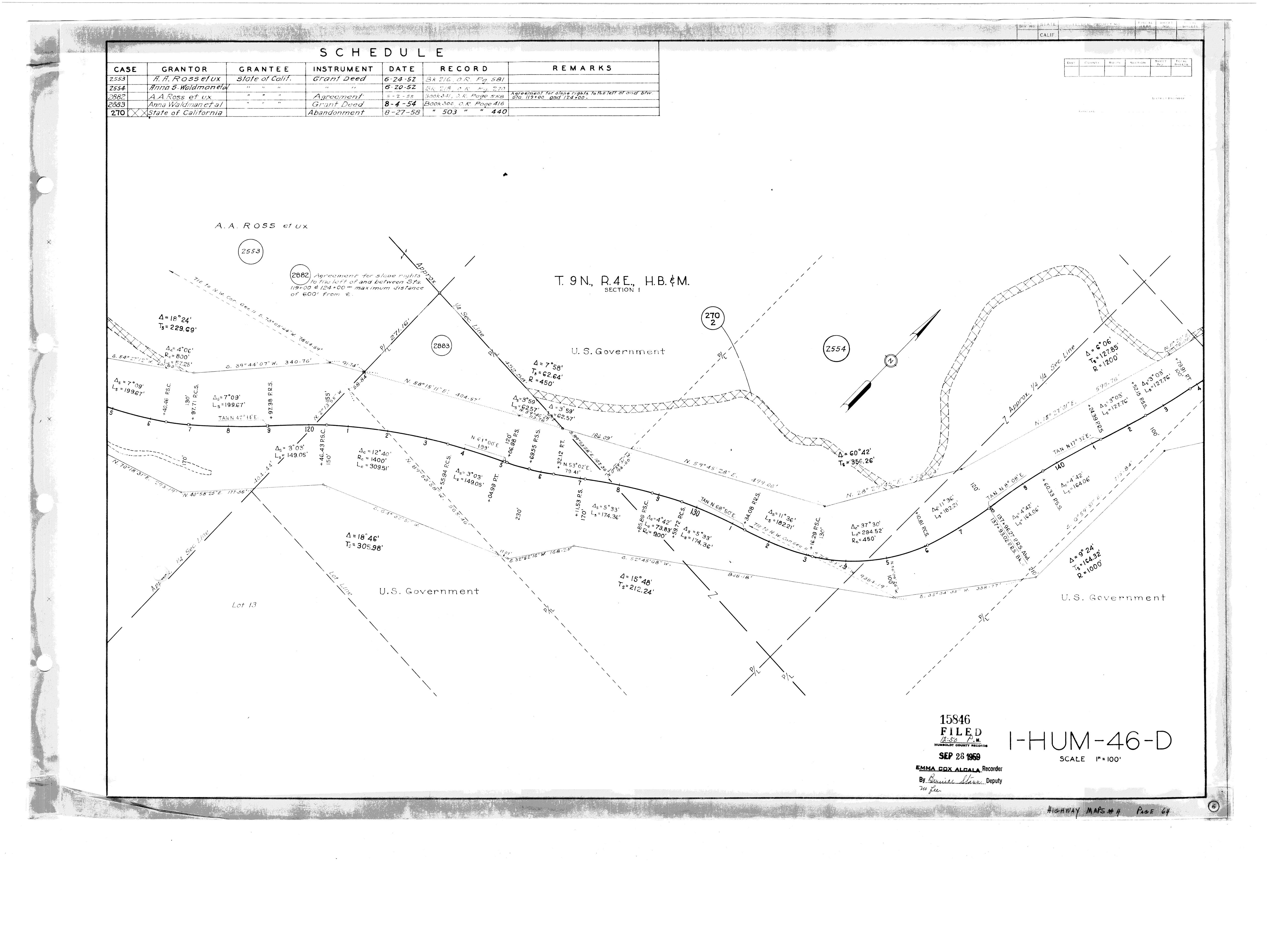 Book 4 Page 64 of Map Type HM