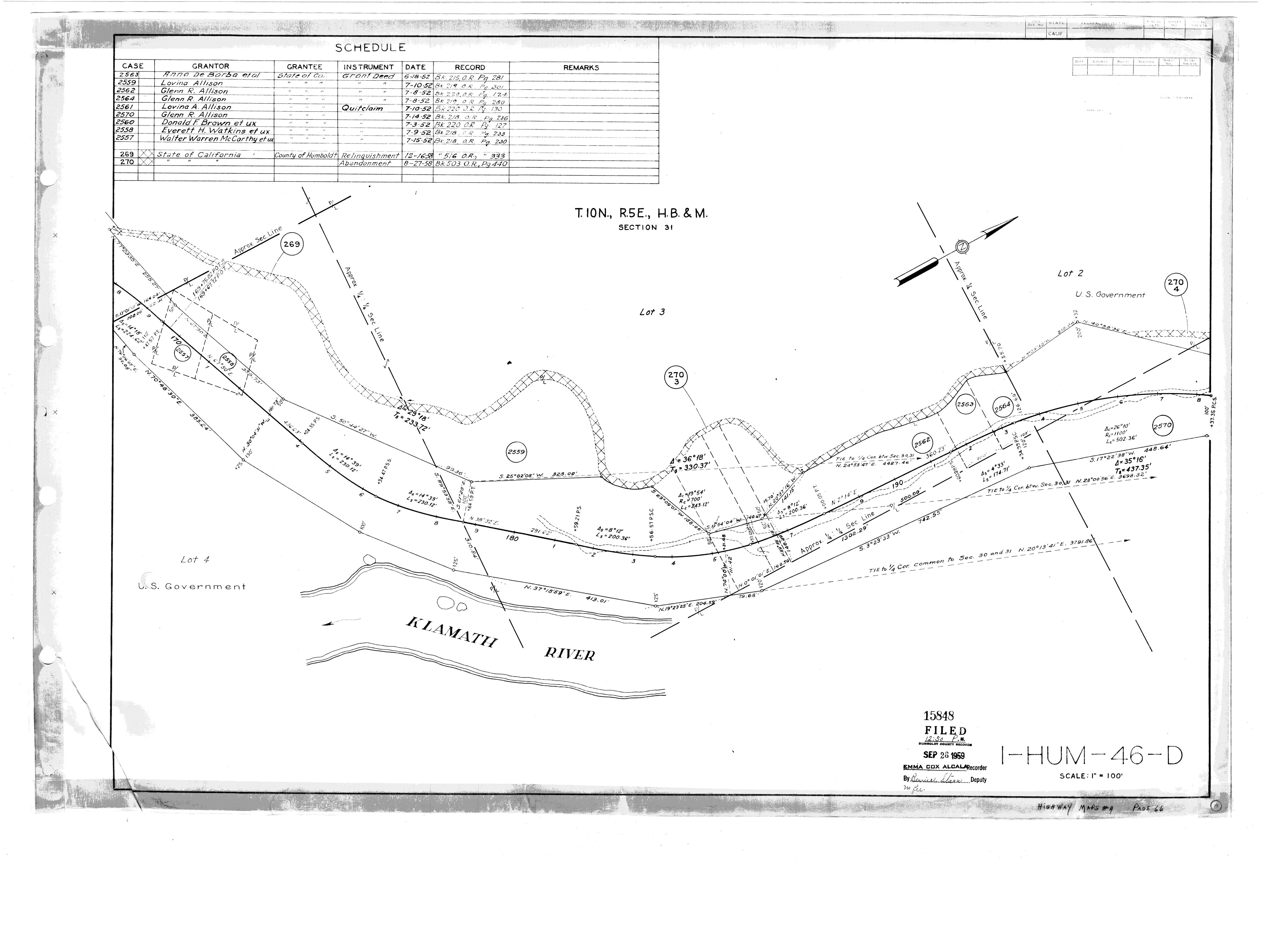 Book 4 Page 66 of Map Type HM