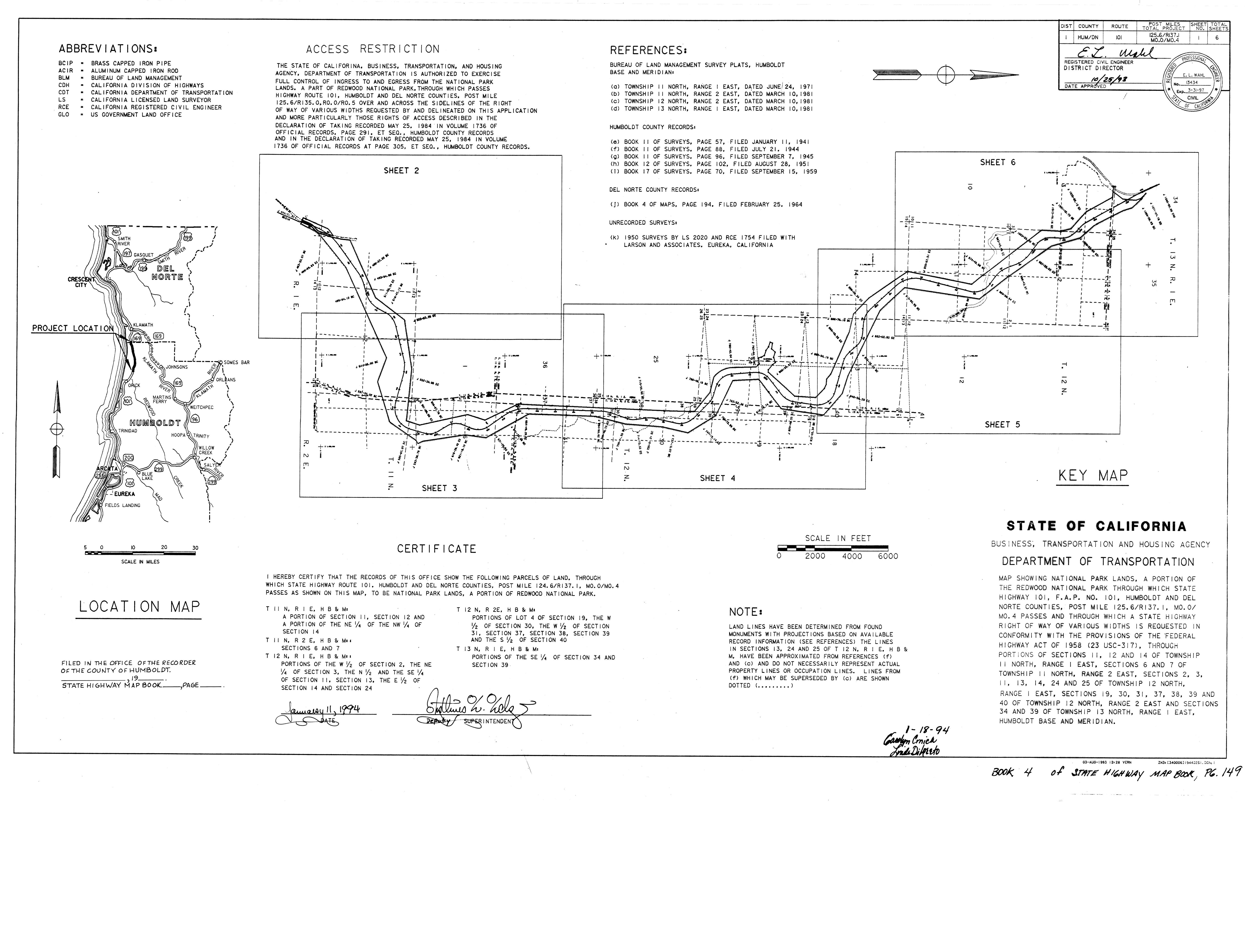 Book 4 Page 149 of Map Type HM