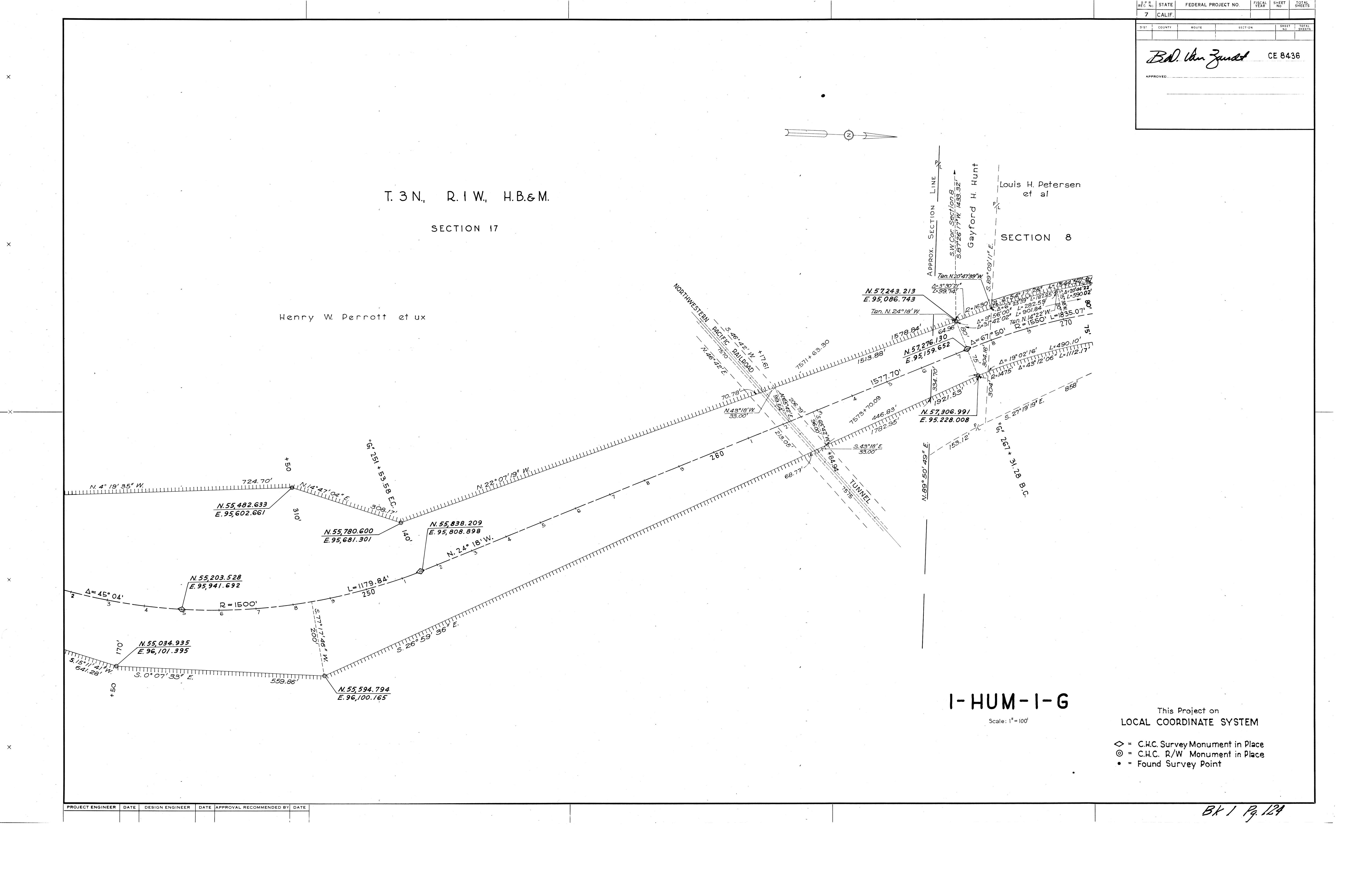 Book 1 Page 124 of Map Type MM
