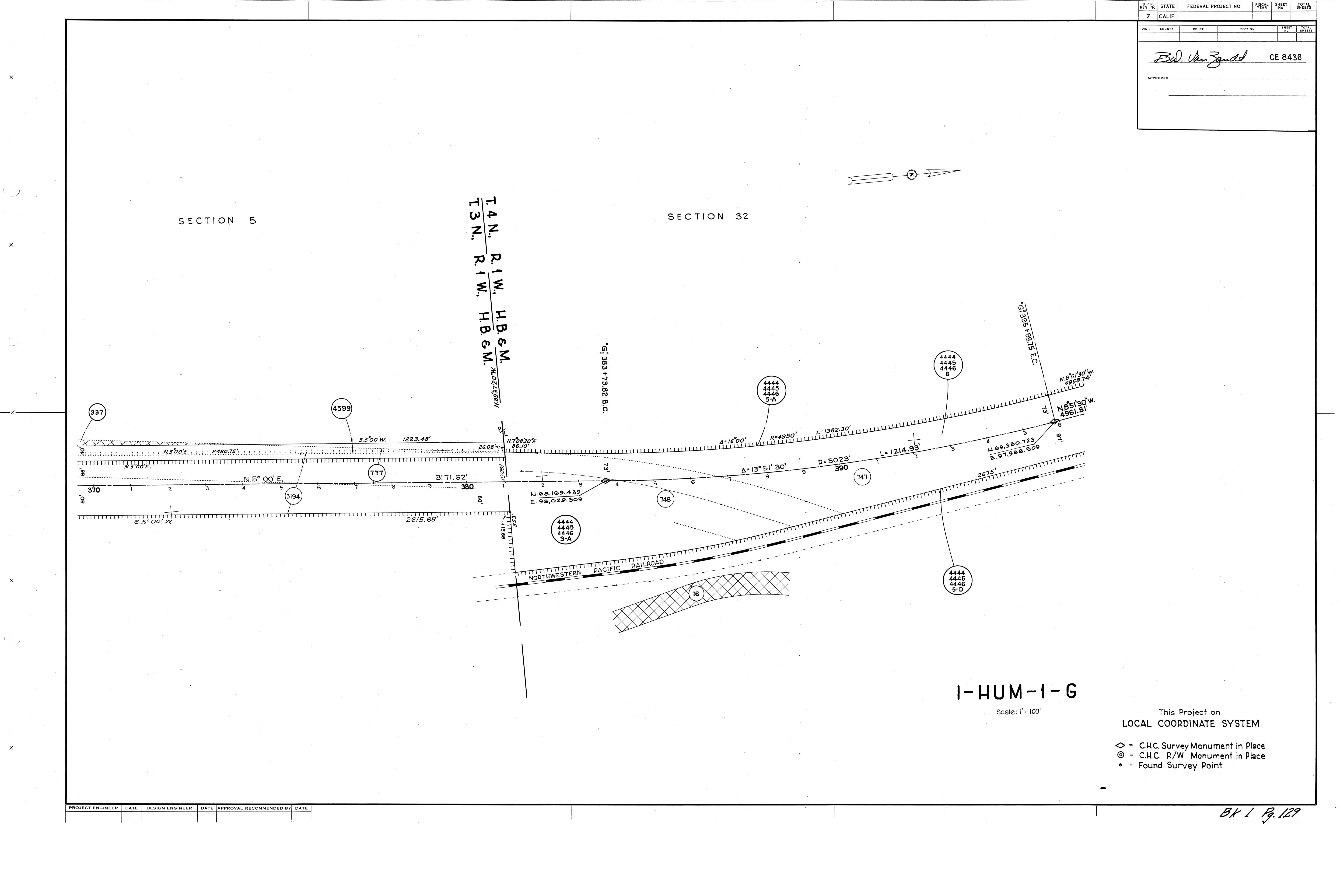 Book 1 Page 129 of Map Type MM