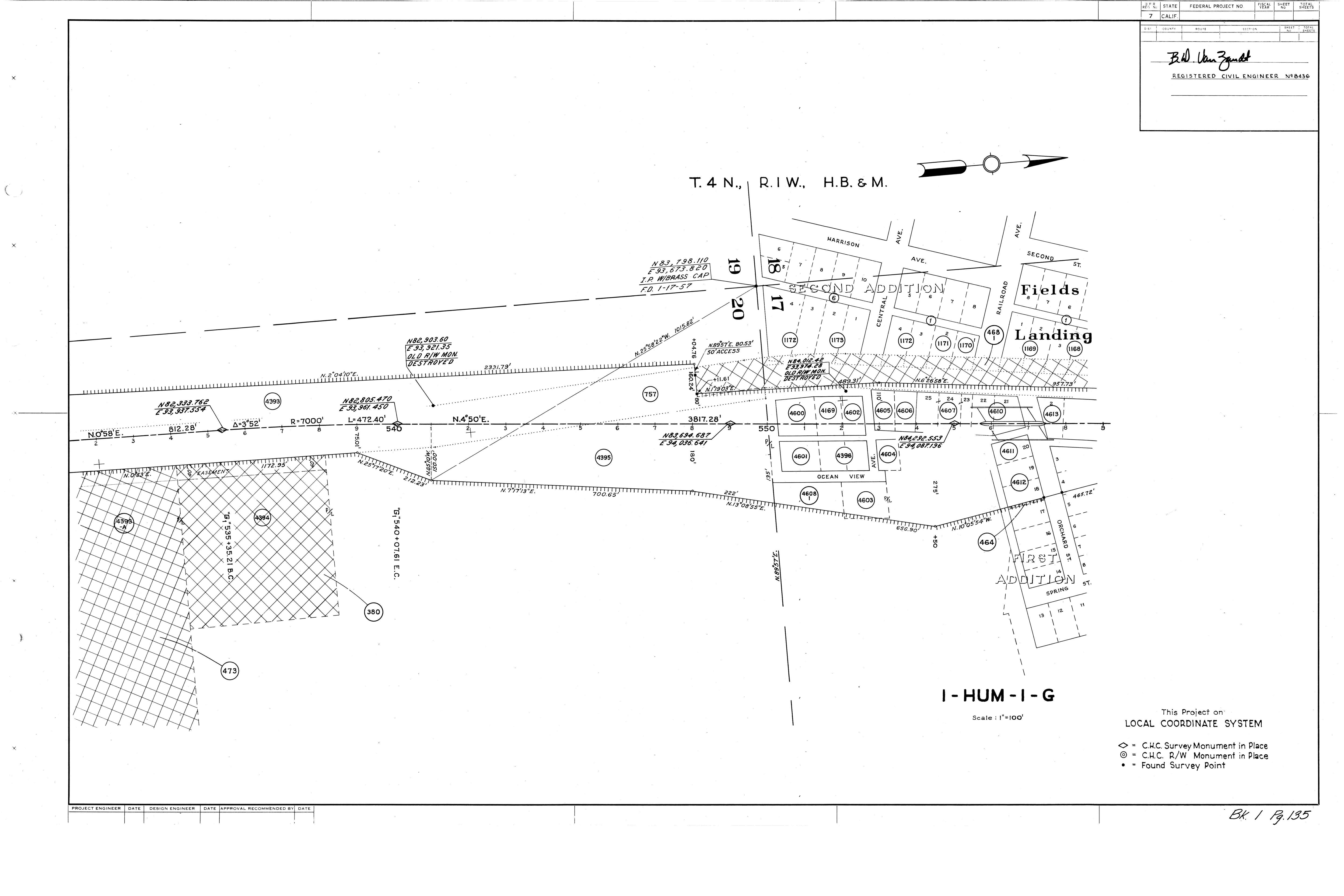 Book 1 Page 135 of Map Type MM