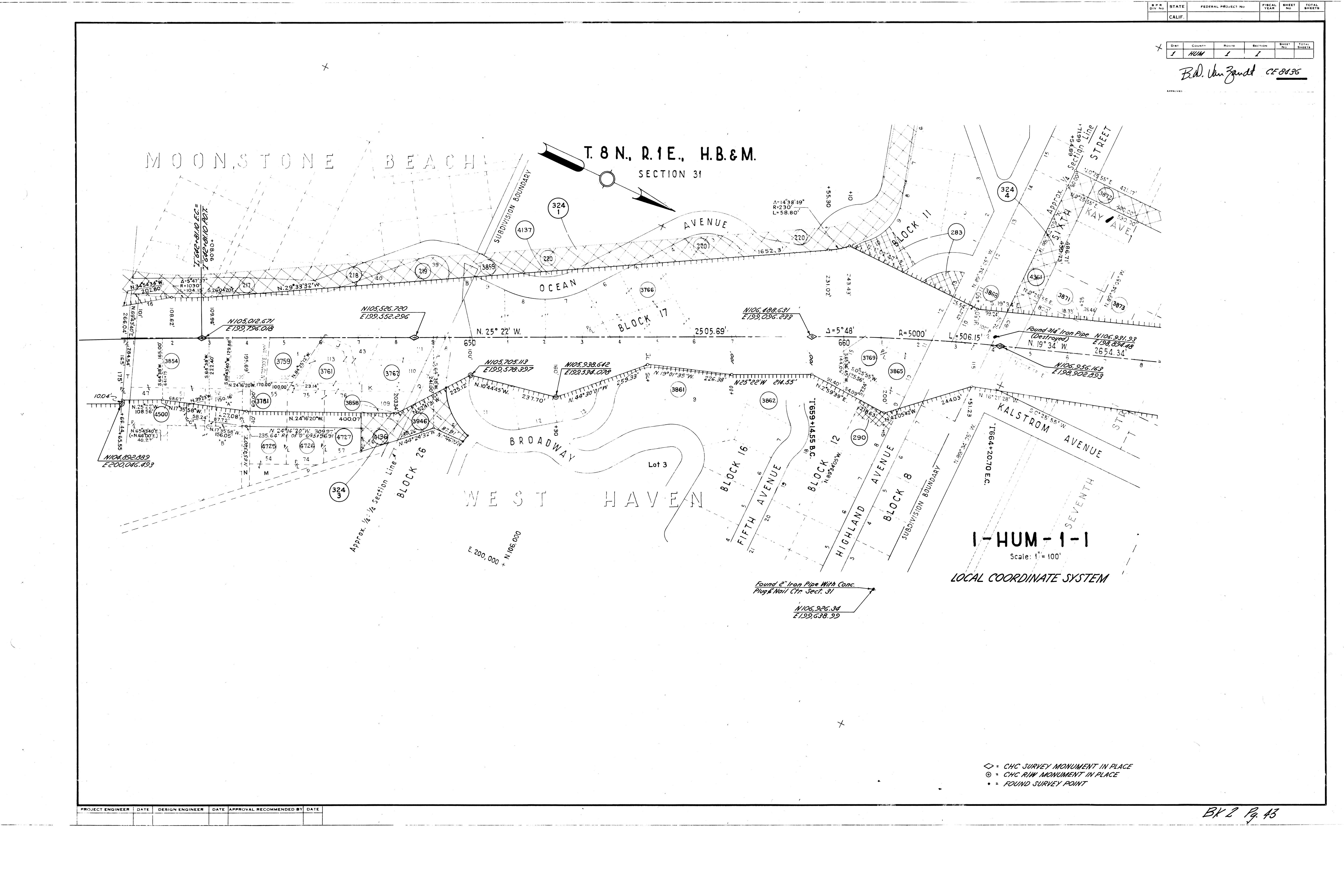 Book 2 Page 43 of Map Type MM