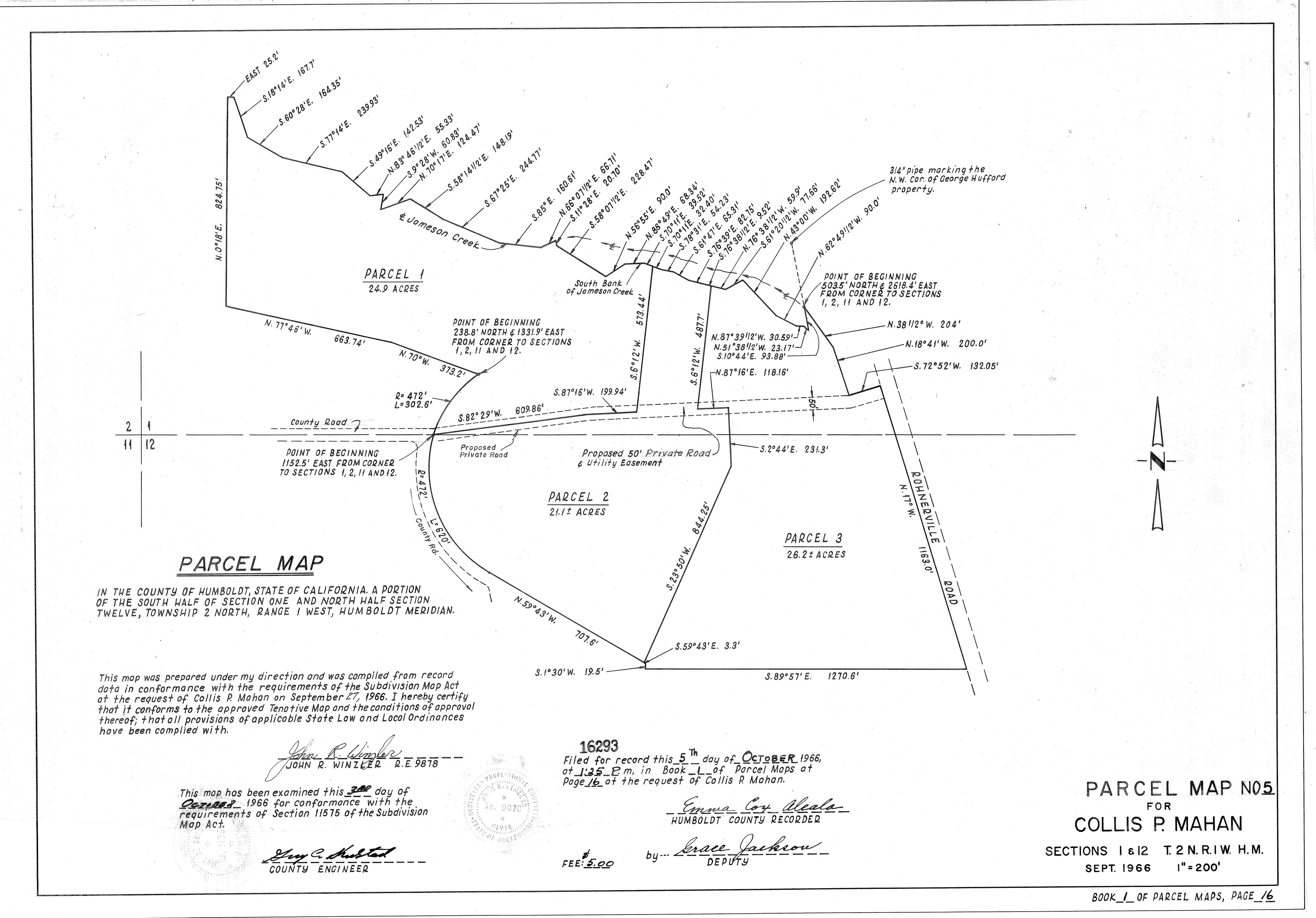 Book 1 Page 16 of Map Type PM