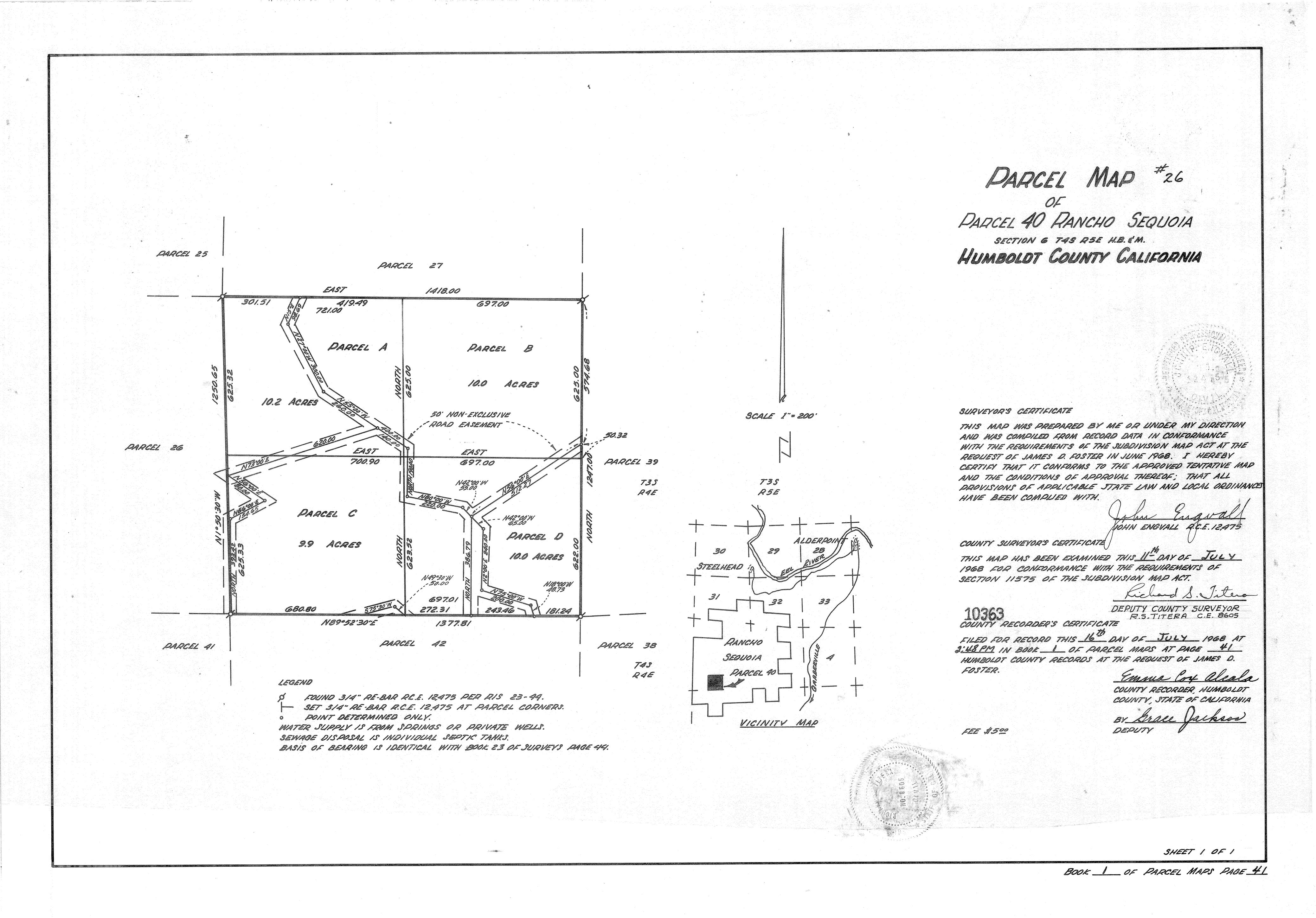 Book 1 Page 41 of Map Type PM