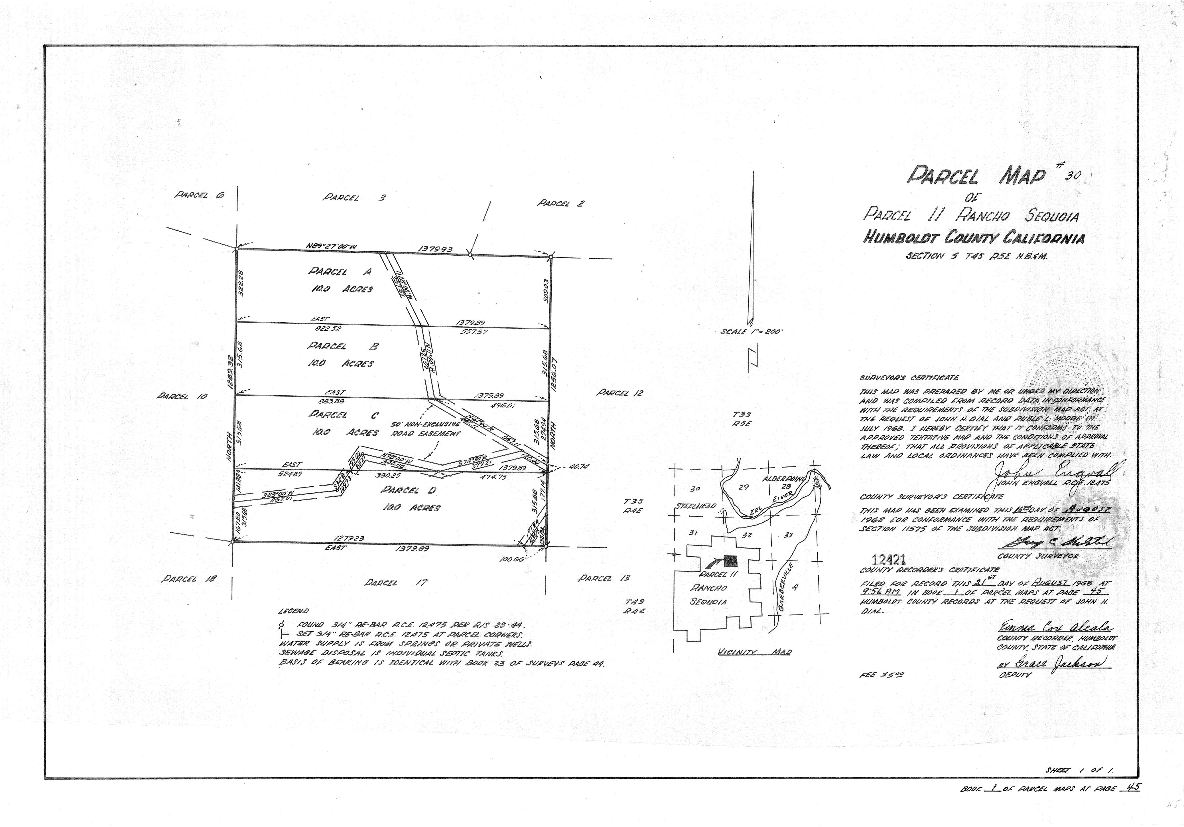 Book 1 Page 45 of Map Type PM