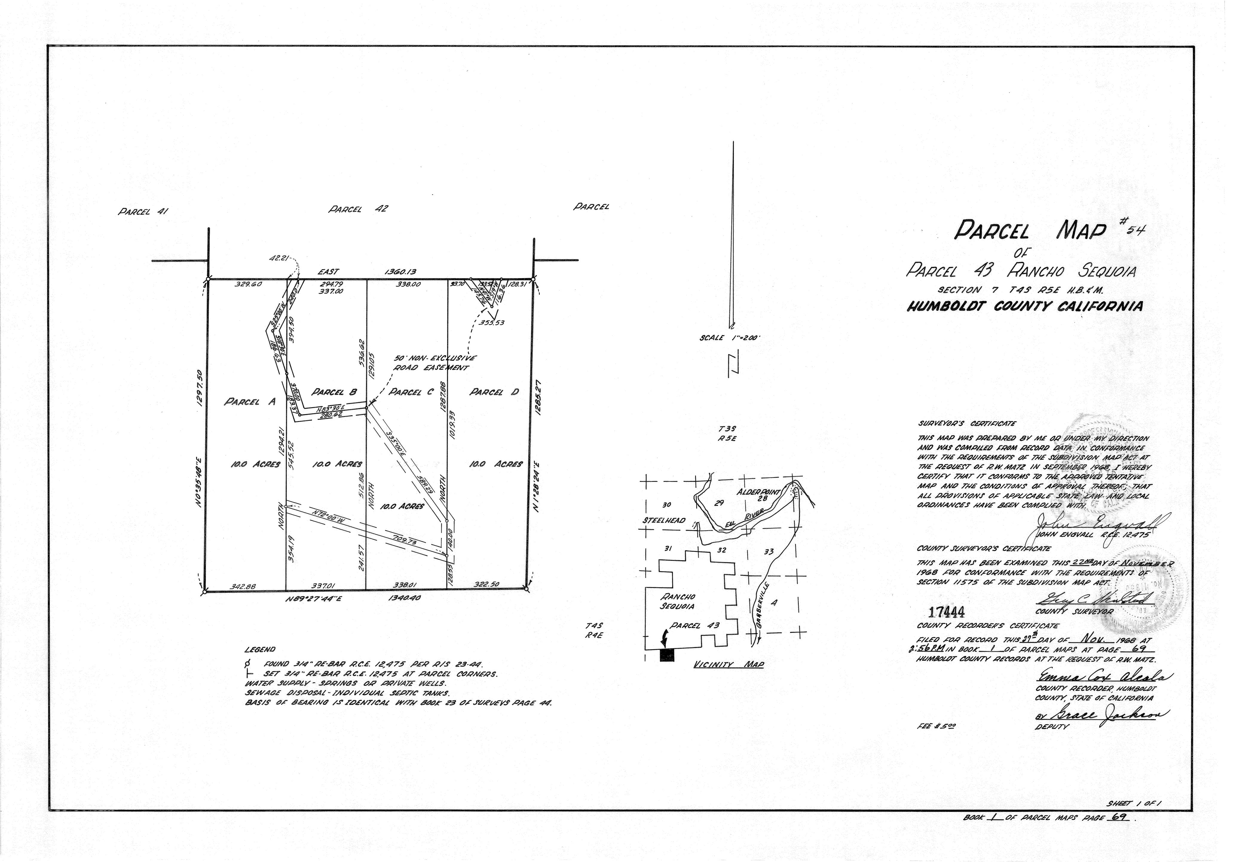 Book 1 Page 69 of Map Type PM