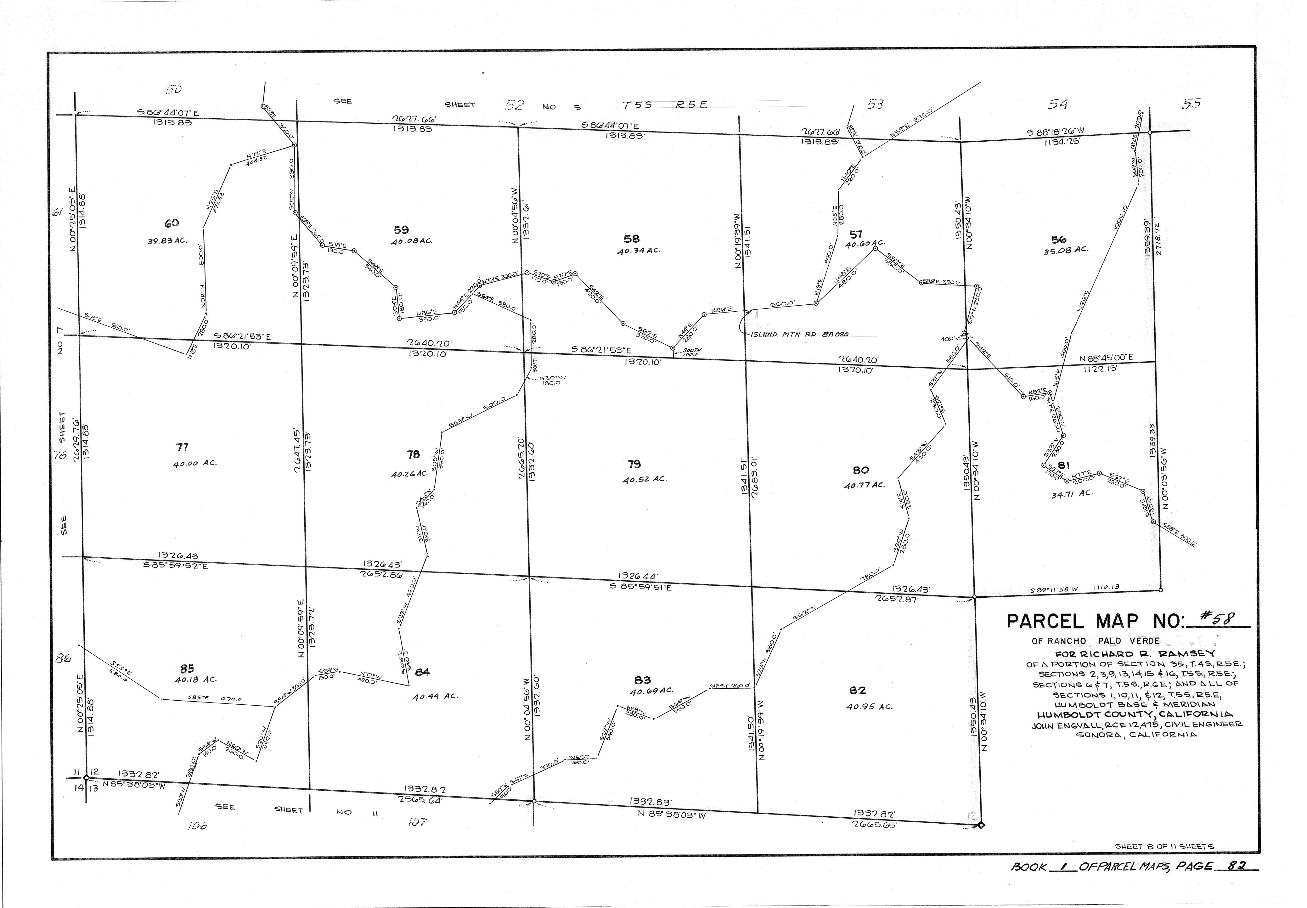 Book 1 Page 82 of Map Type PM