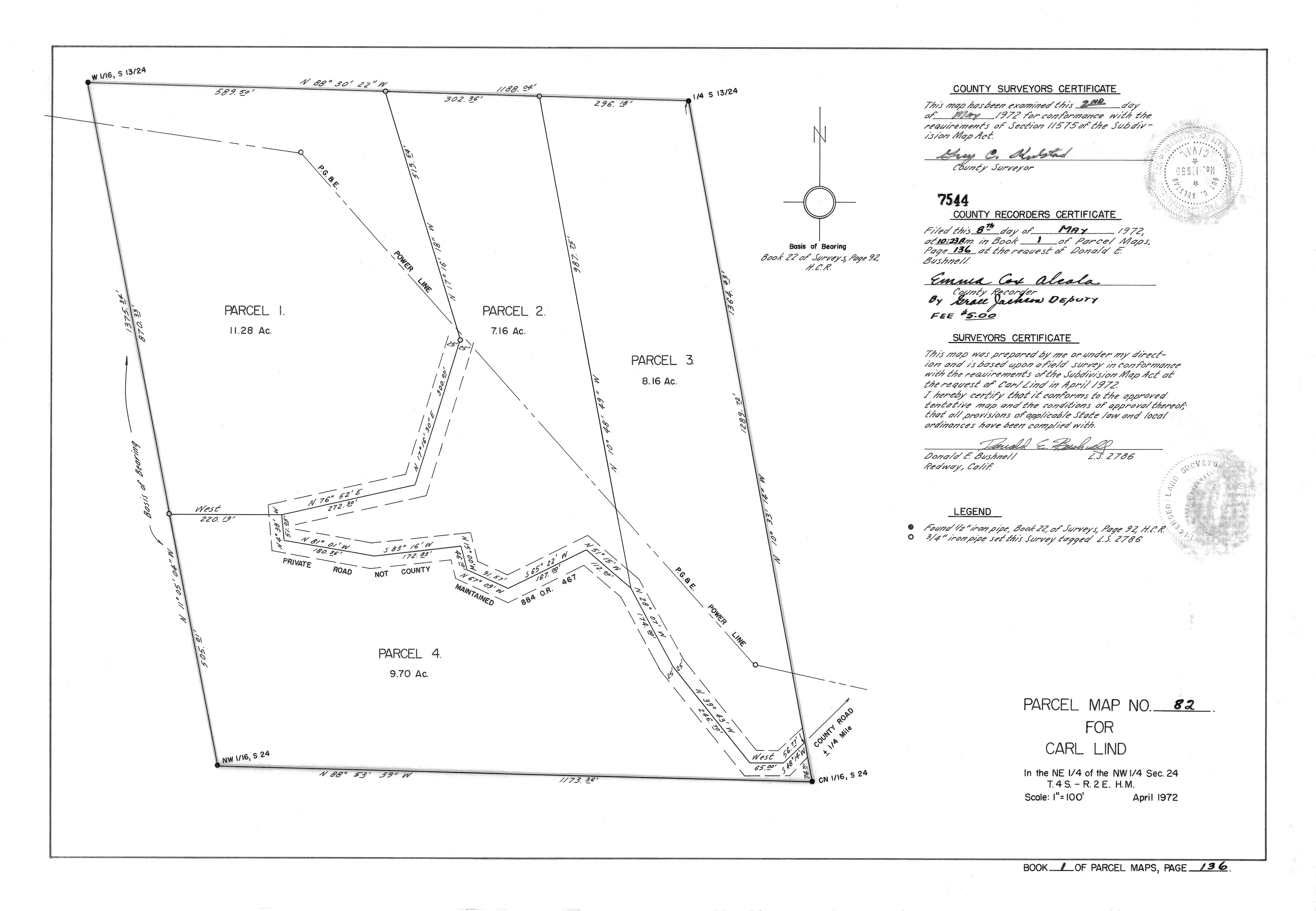 Book 1 Page 136 of Map Type PM