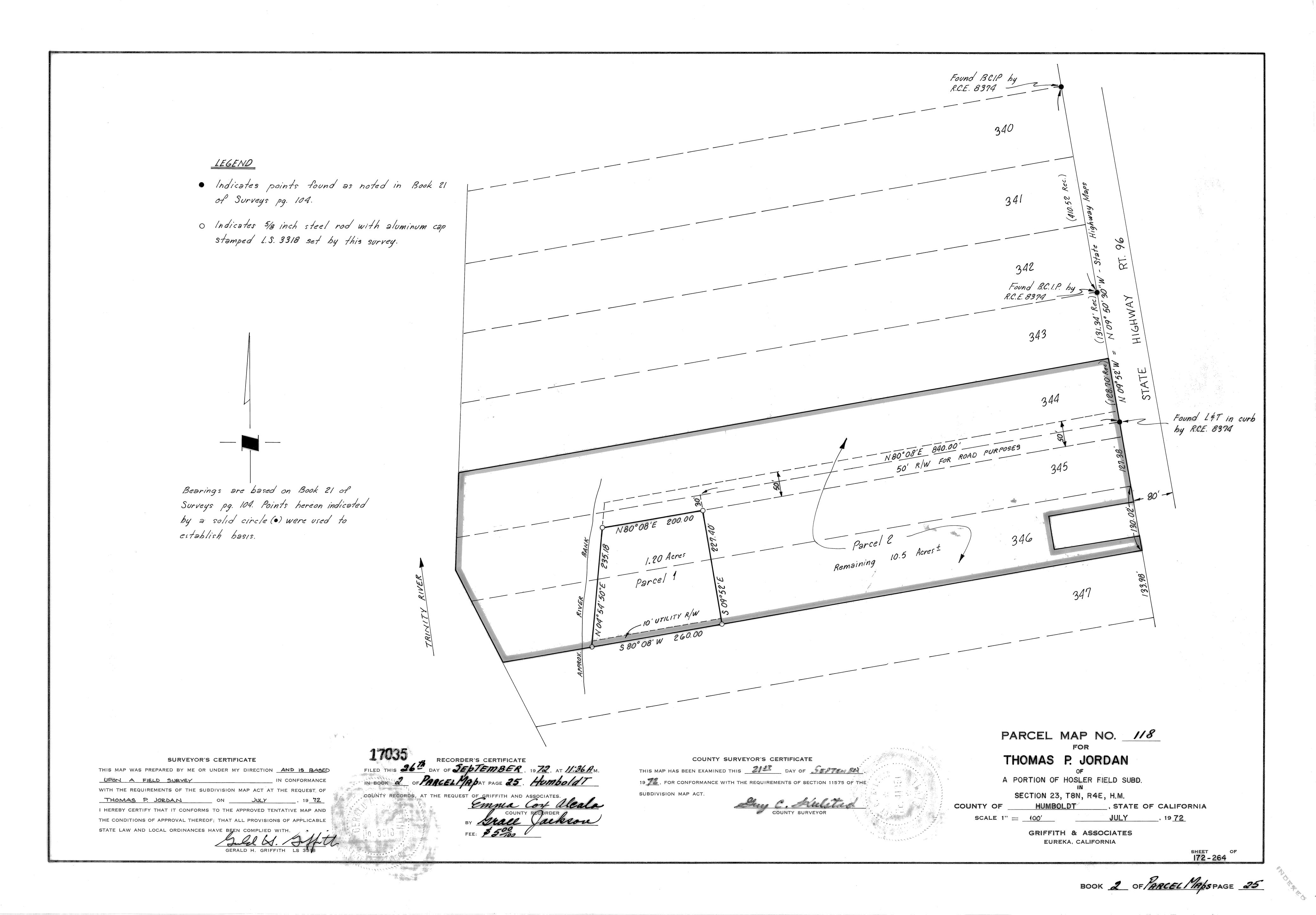 Book 2 Page 25 of Map Type PM