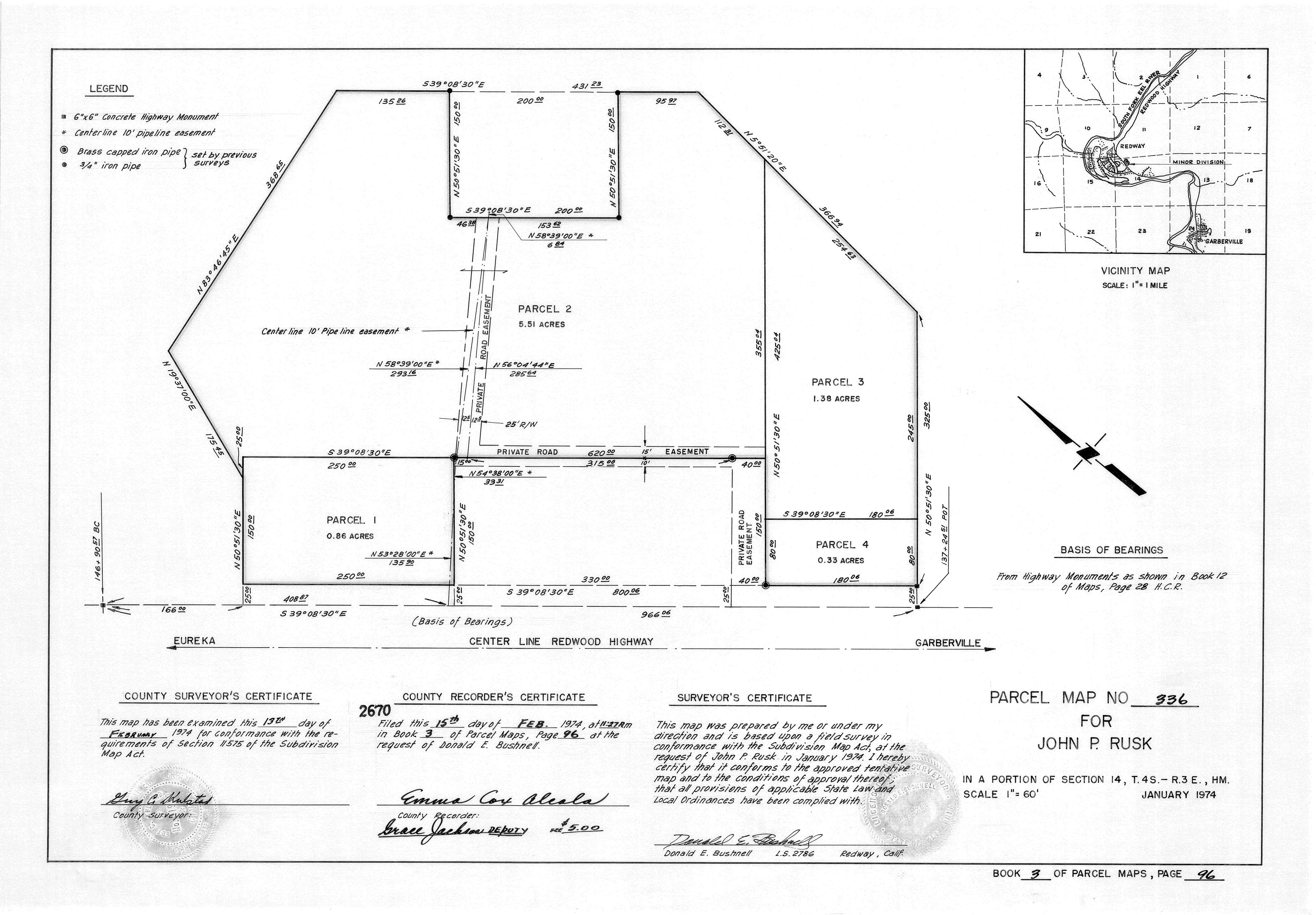 Book 3 Page 96 of Map Type PM