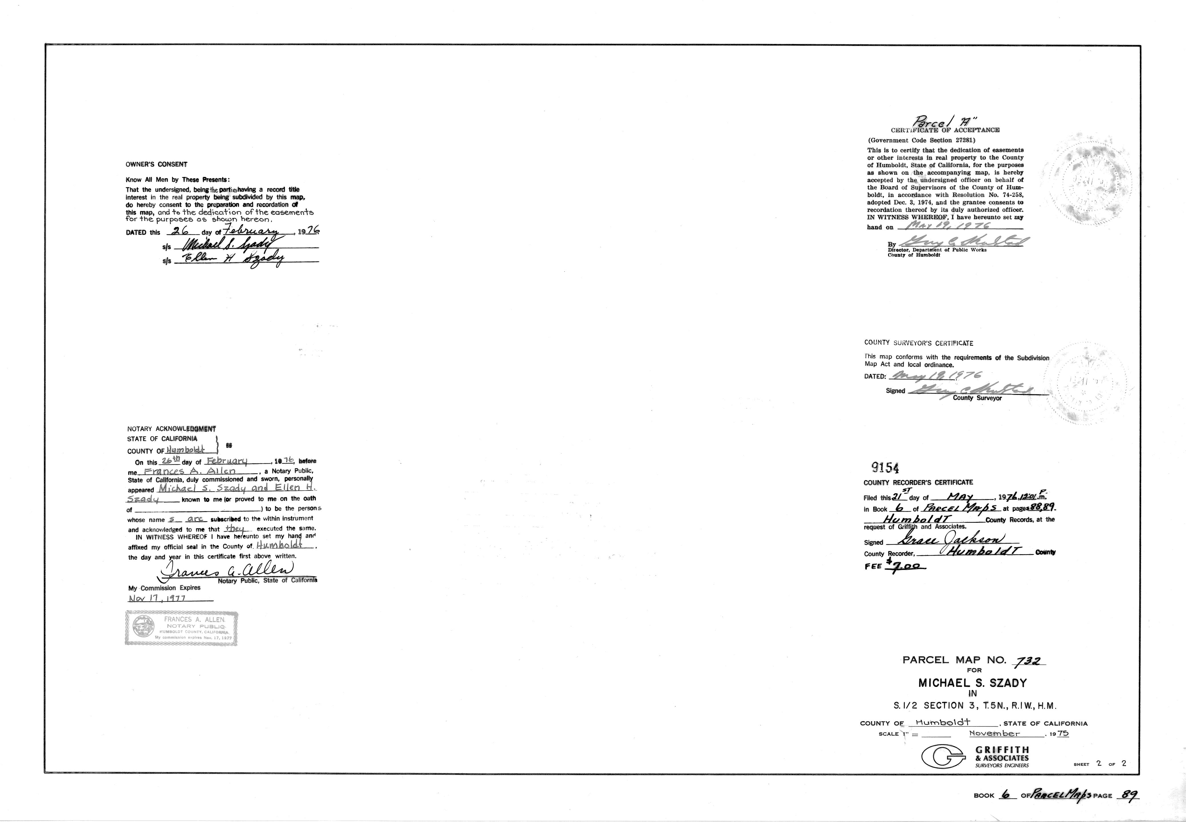 Book 6 Page 89 of Map Type PM