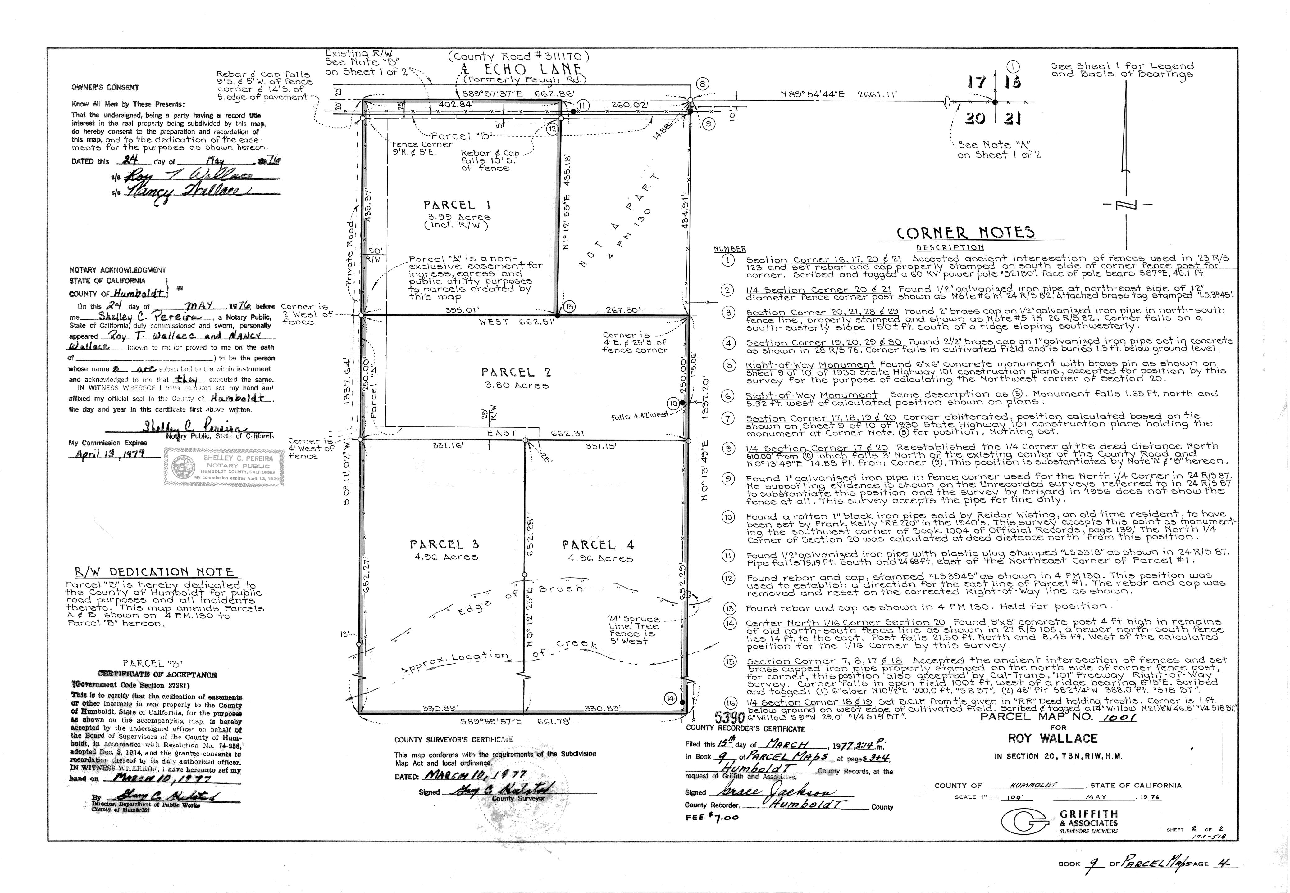 Book 9 Page 4 of Map Type PM