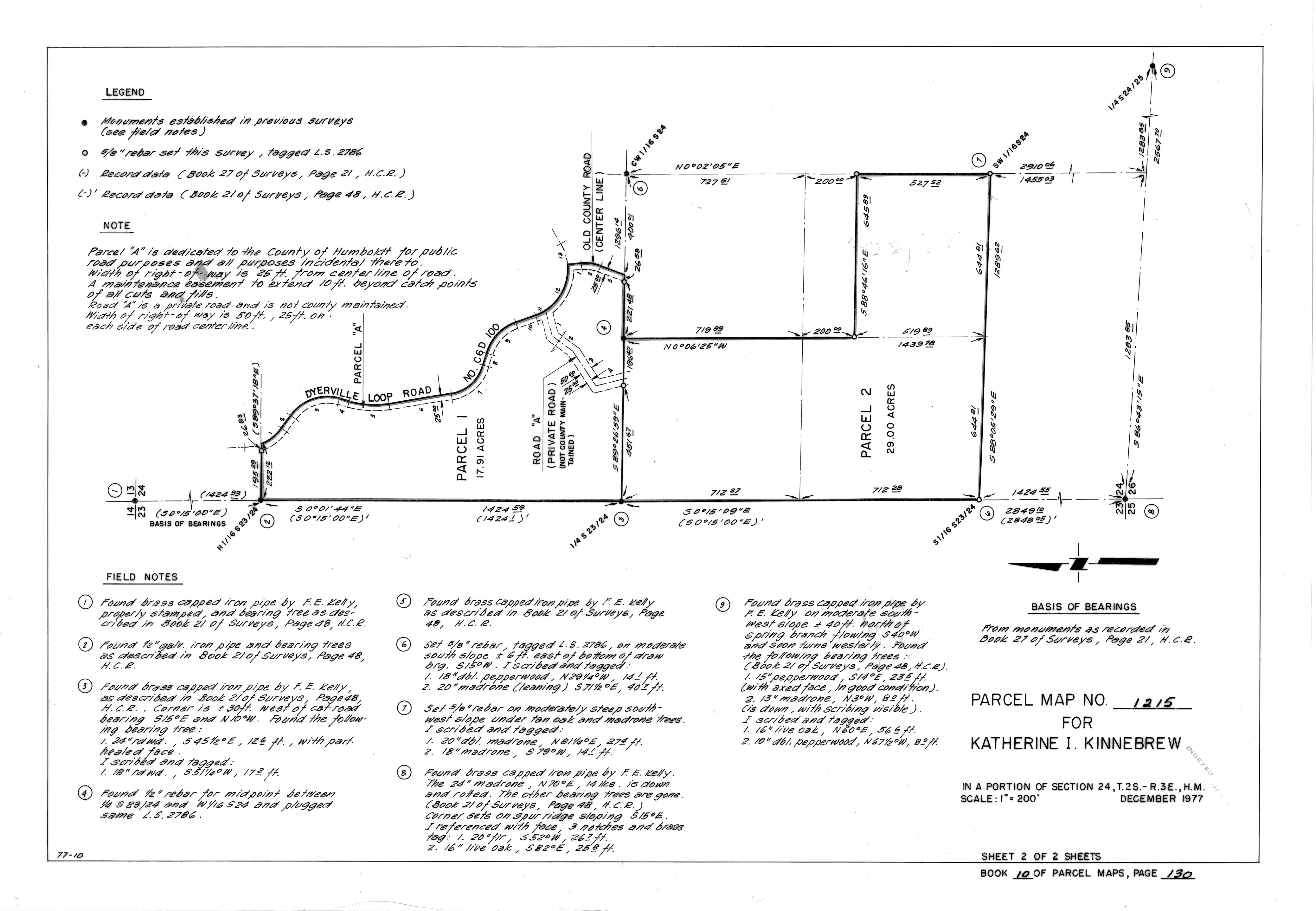 Book 10 Page 130 of Map Type PM