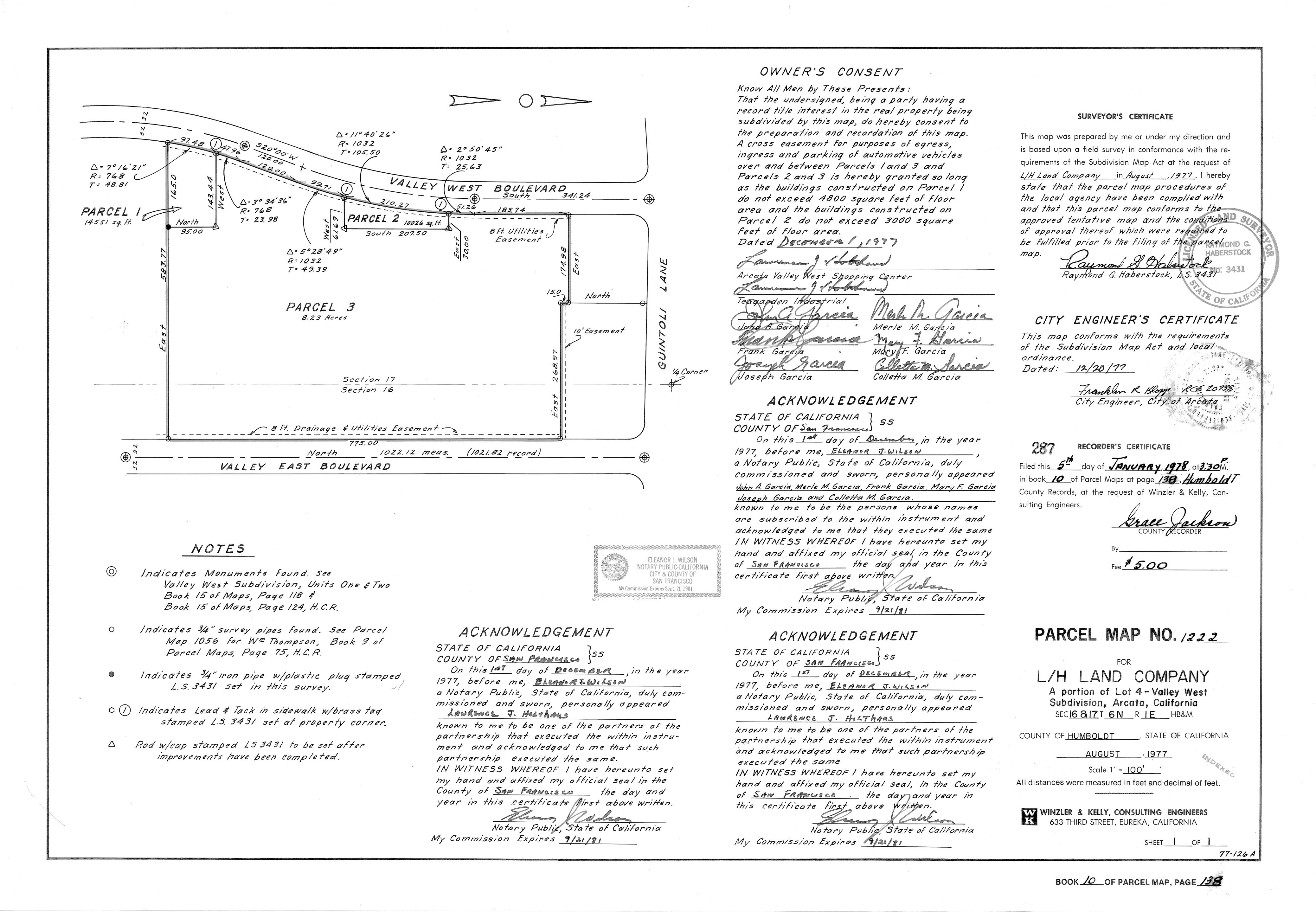 Book 10 Page 138 of Map Type PM
