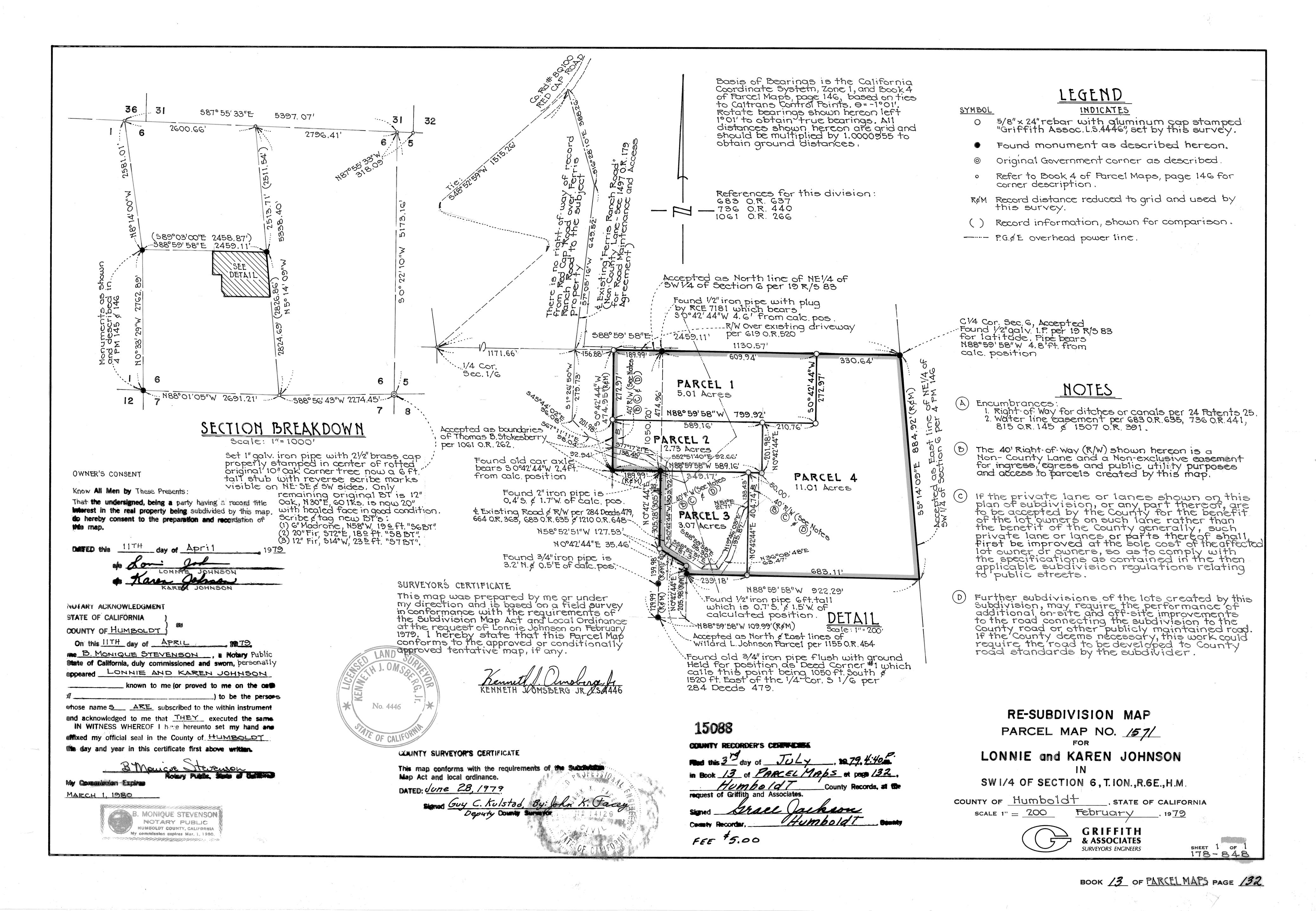 Book 13 Page 132 of Map Type PM