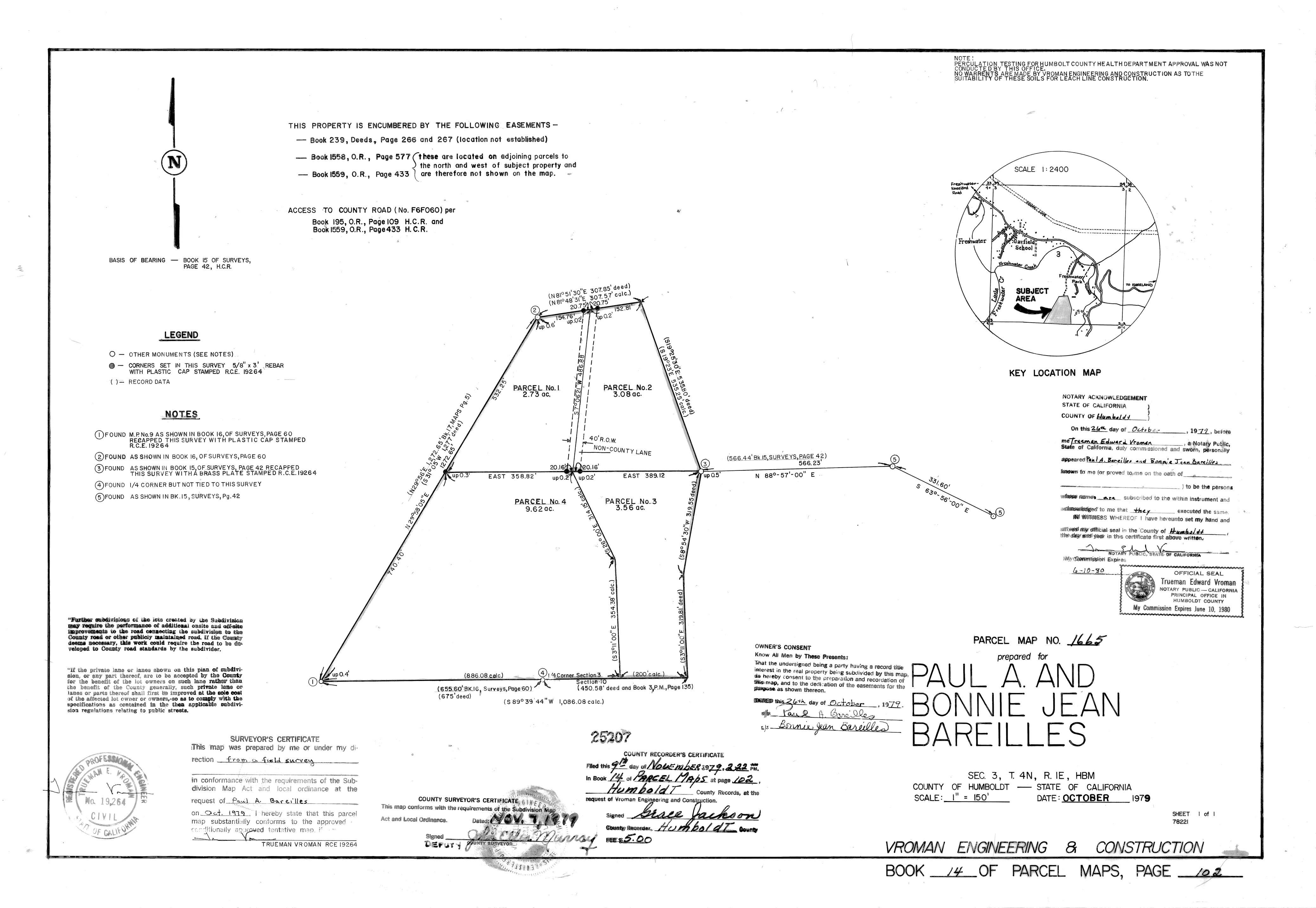 Book 14 Page 102 of Map Type PM