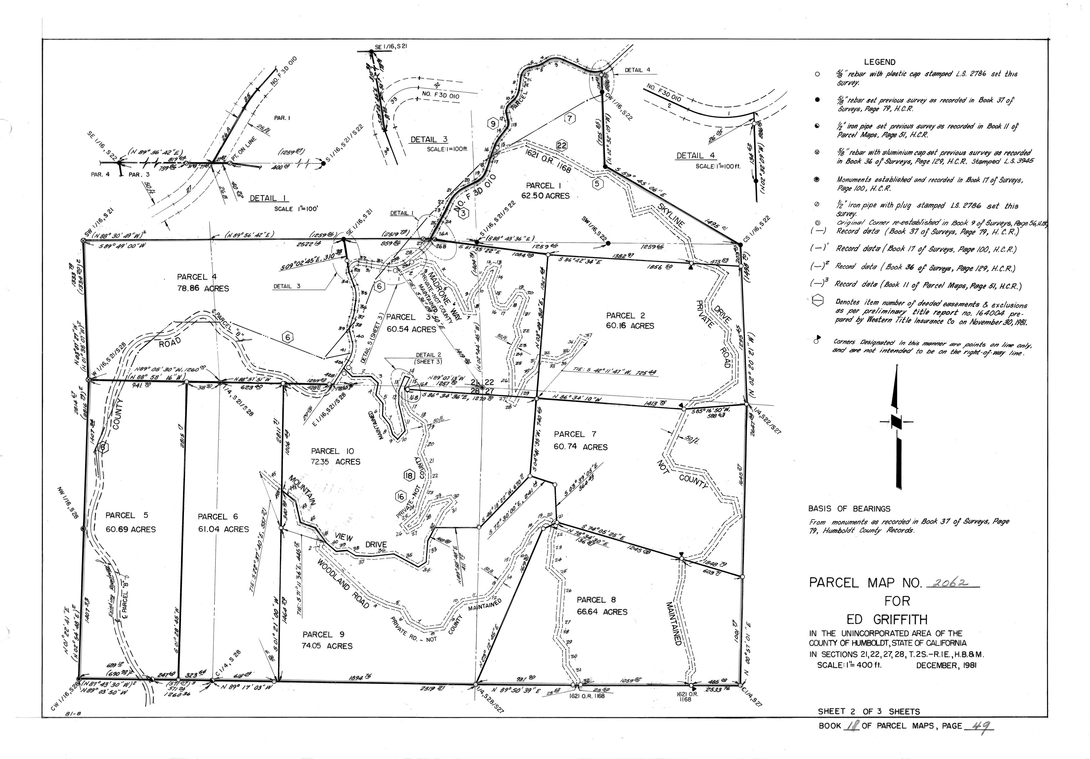 Book 18 Page 49 of Map Type PM