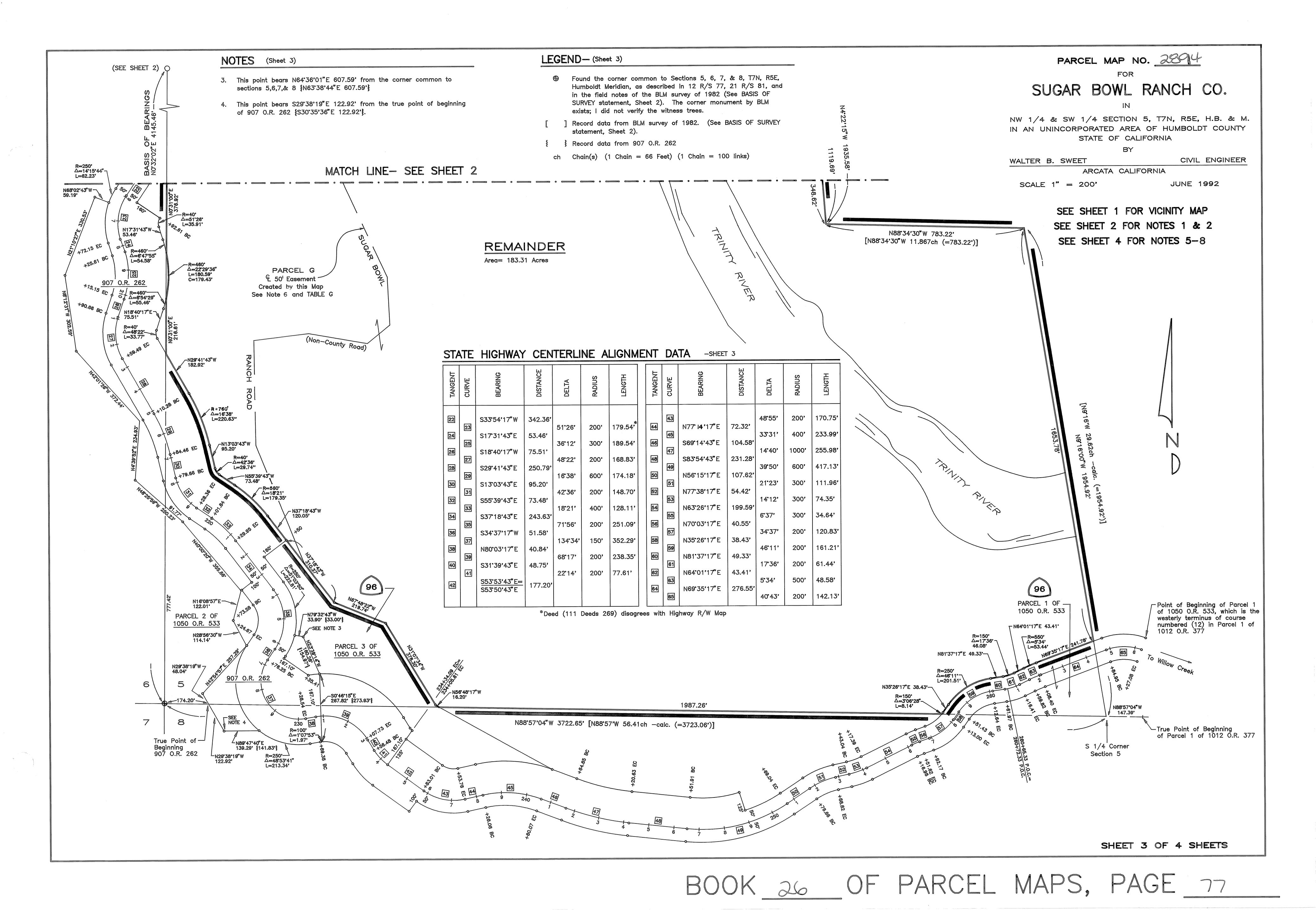 Book 26 Page 77 of Map Type PM