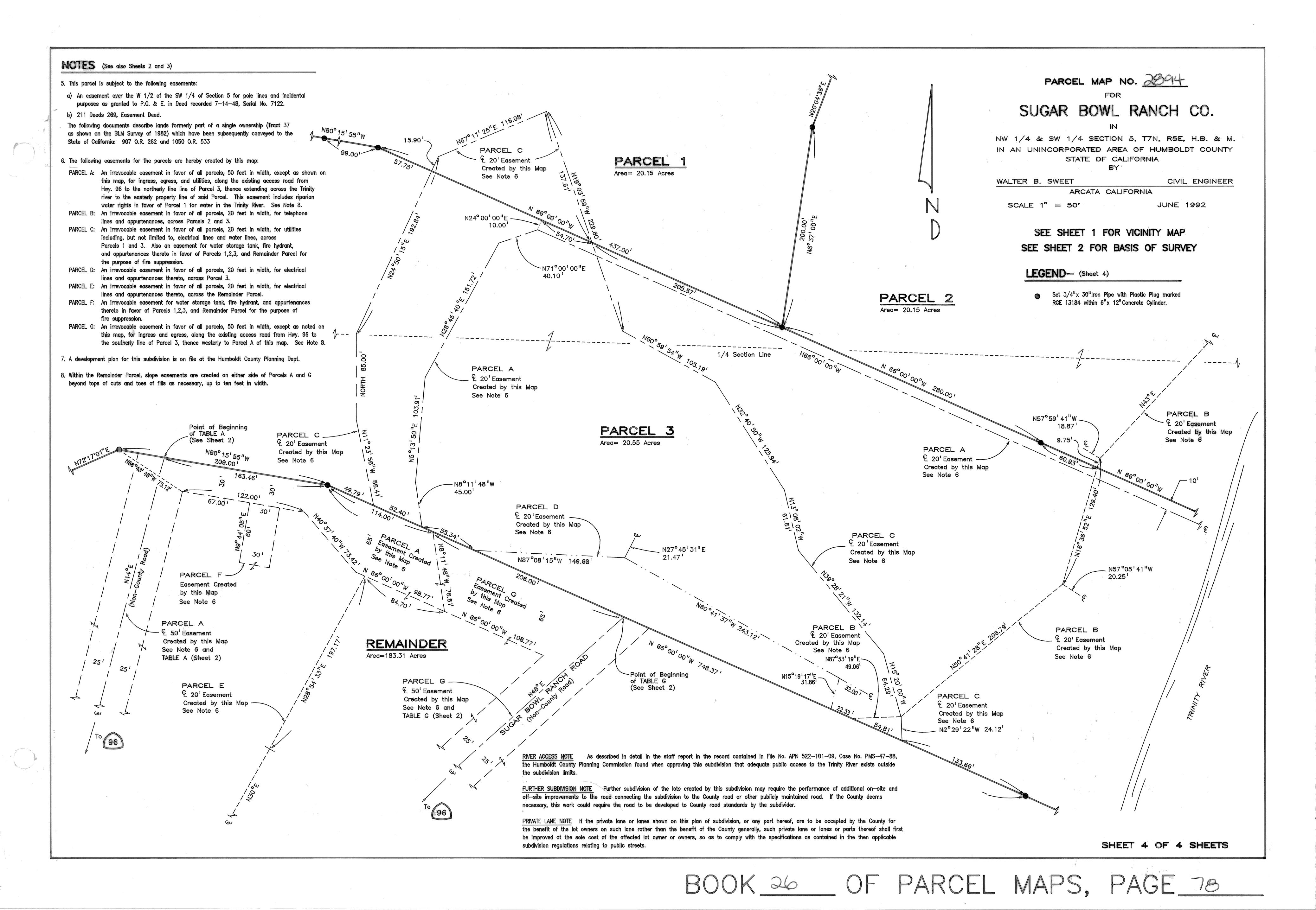 Book 26 Page 78 of Map Type PM