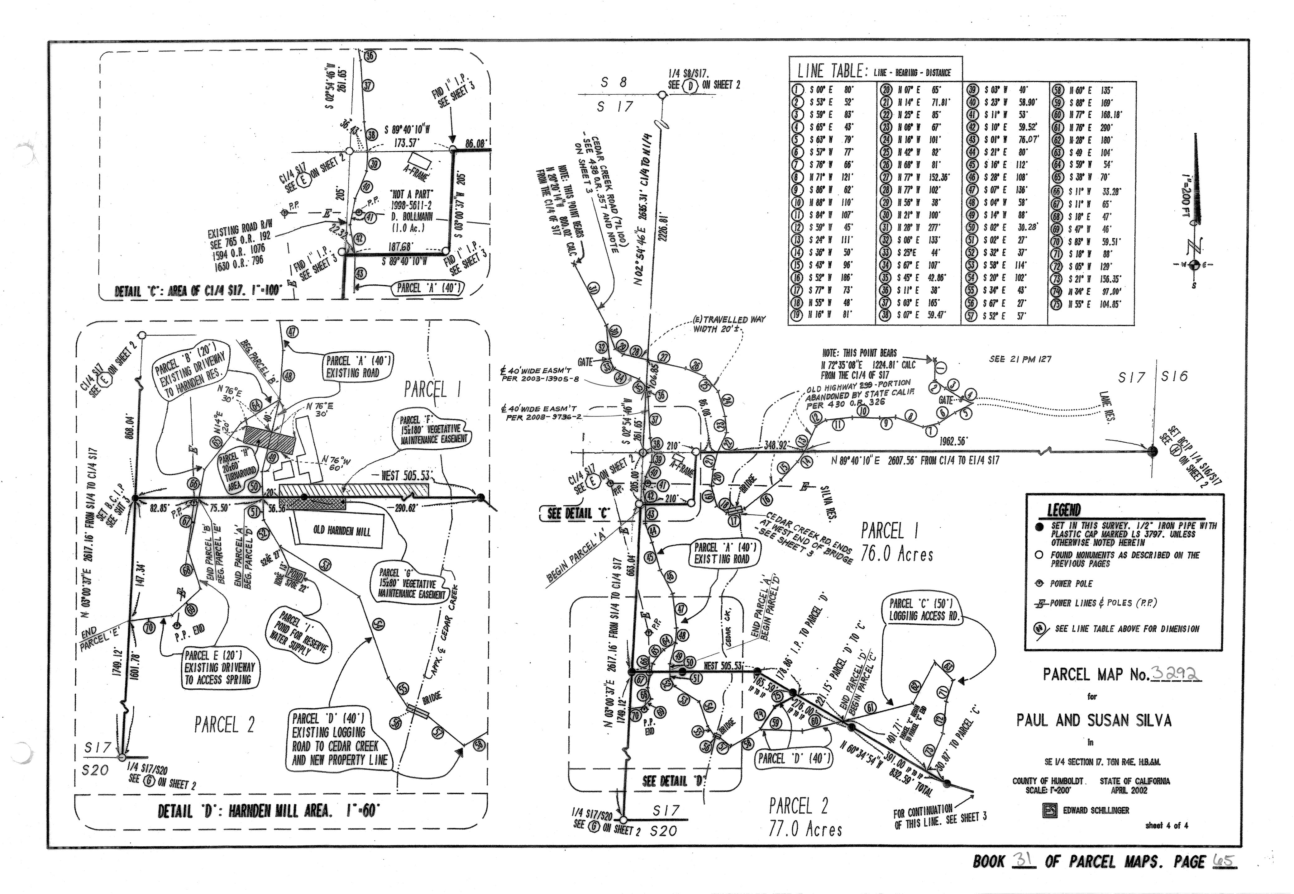 Book 31 Page 65 of Map Type PM