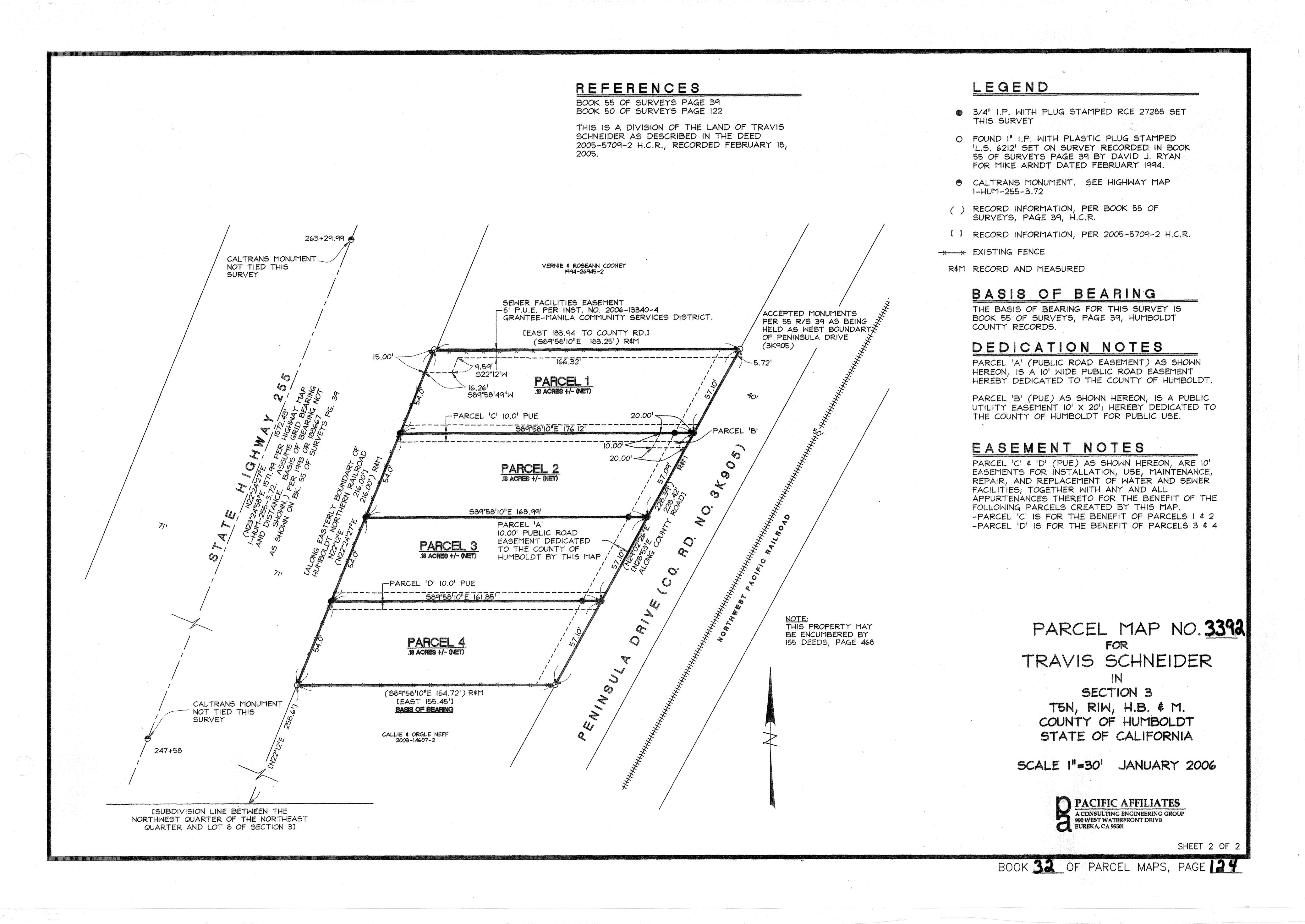 Book 32 Page 124 of Map Type PM