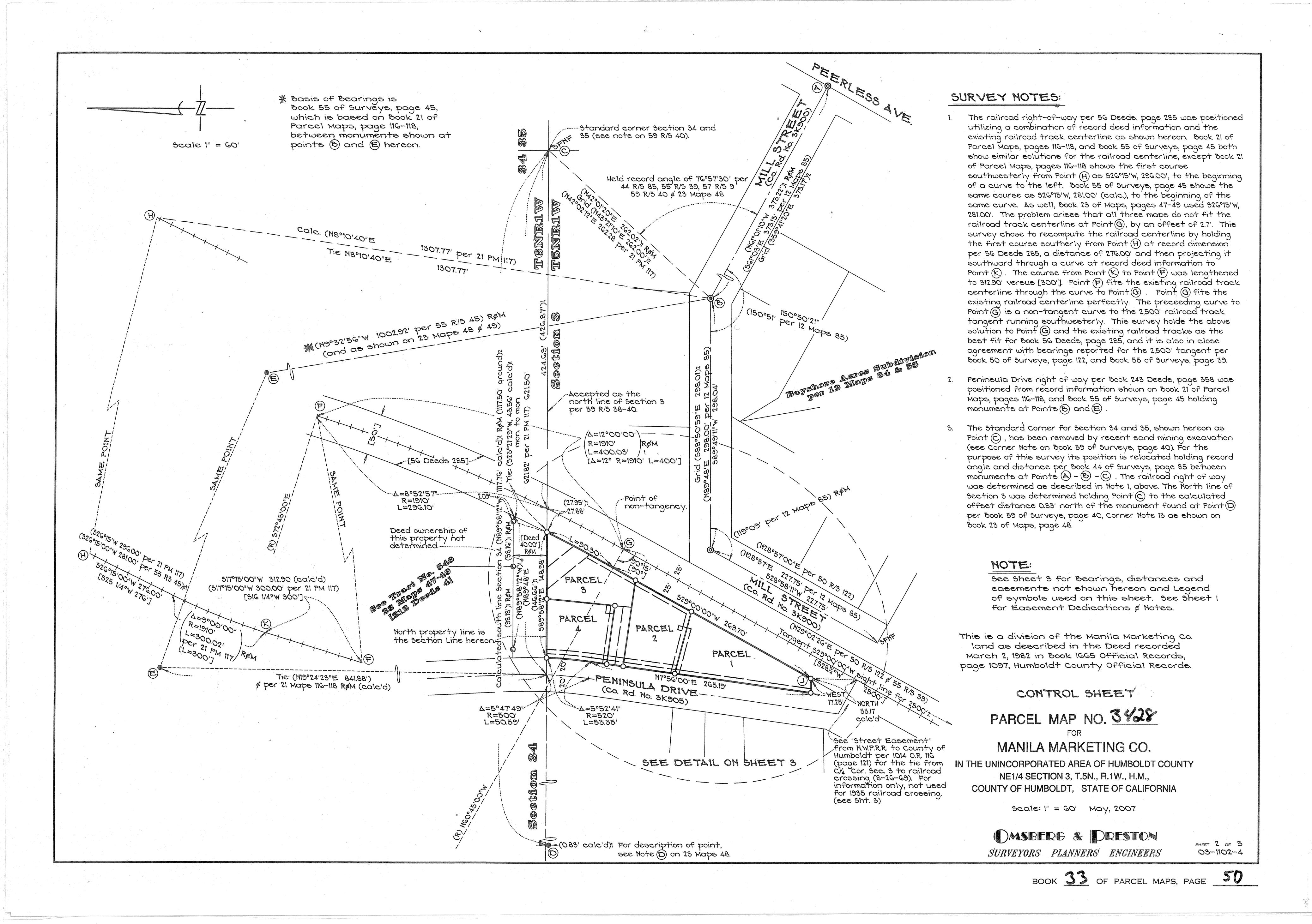 Book 33 Page 50 of Map Type PM
