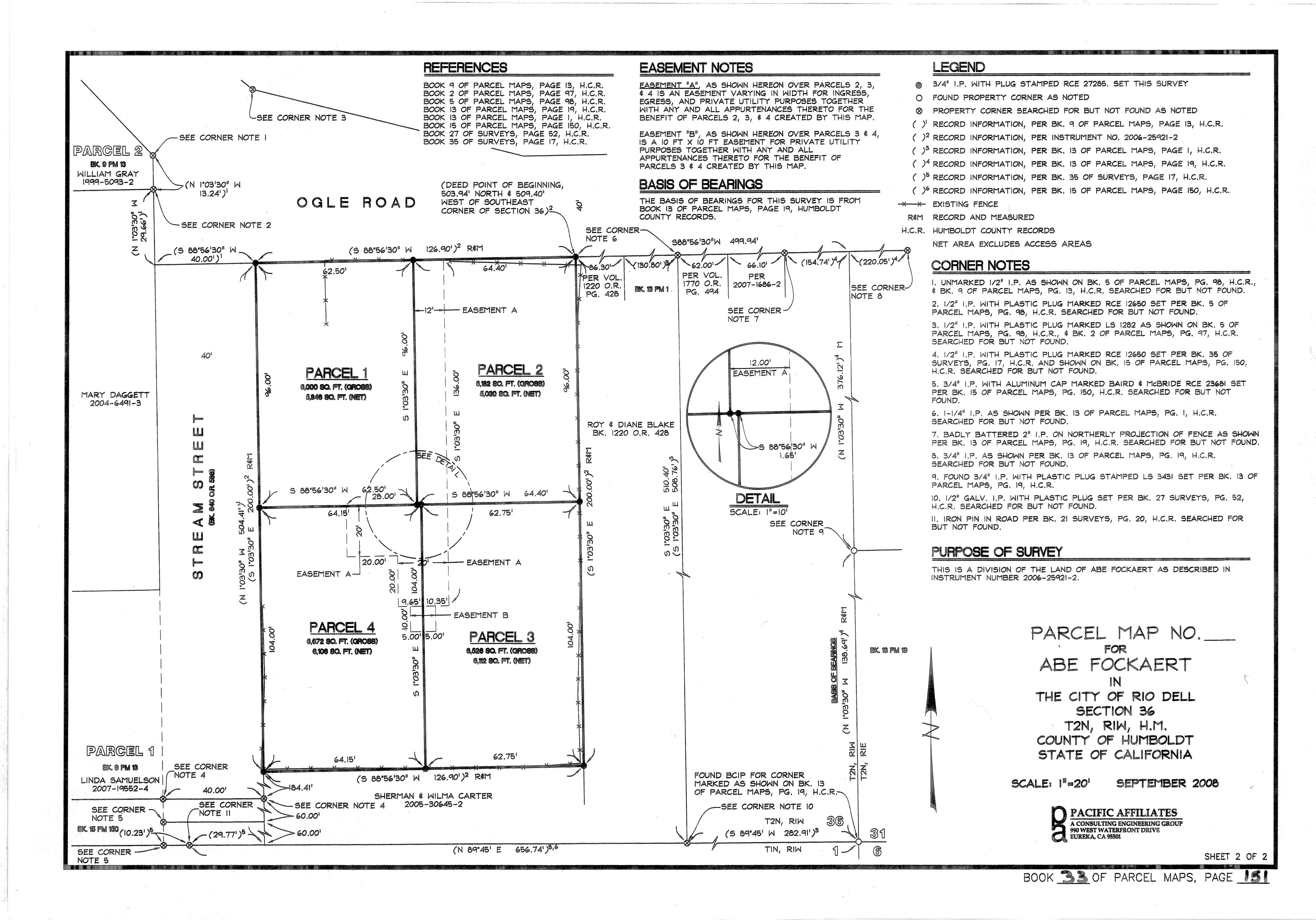 Book 33 Page 151 of Map Type PM