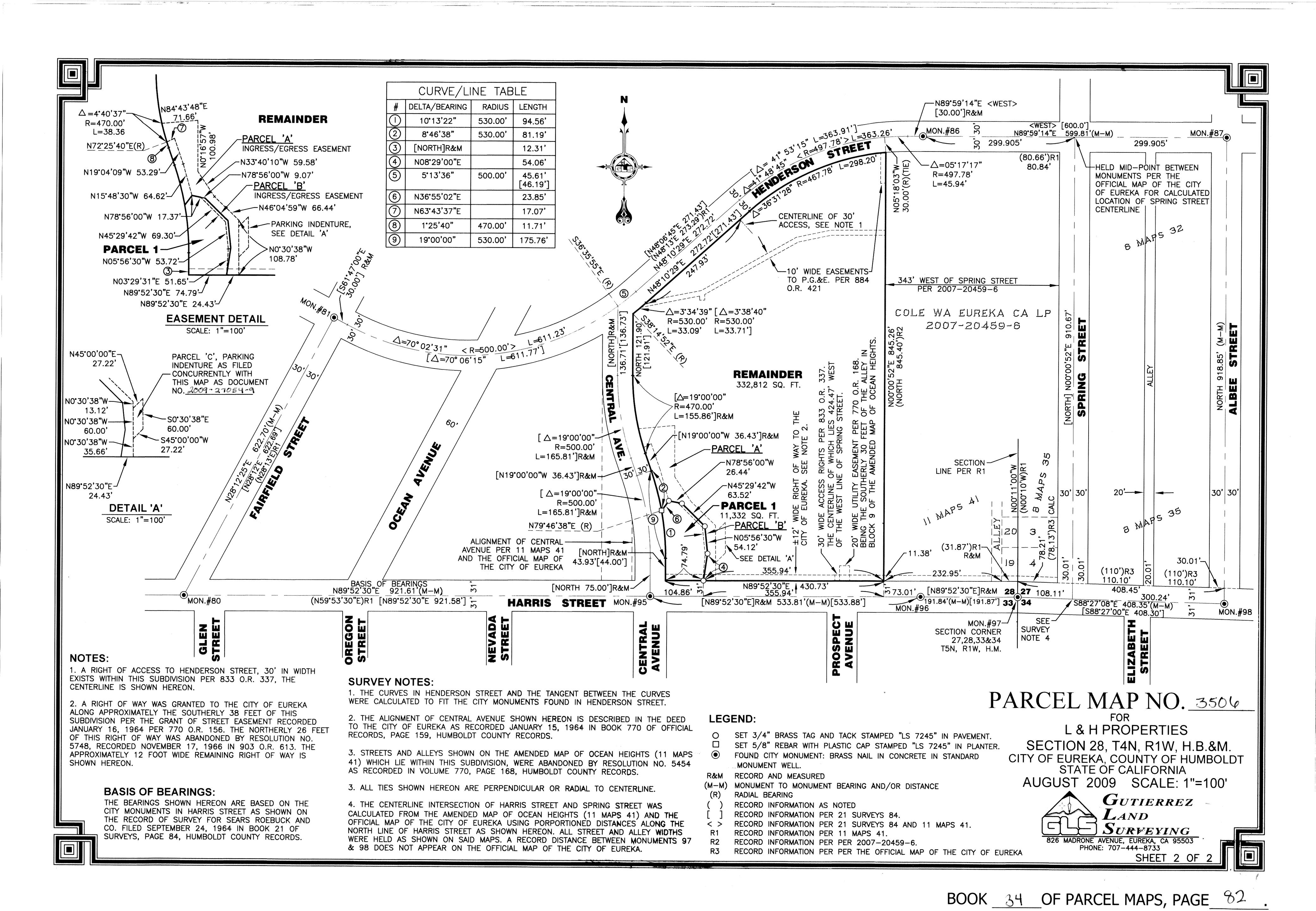 Book 34 Page 82 of Map Type PM