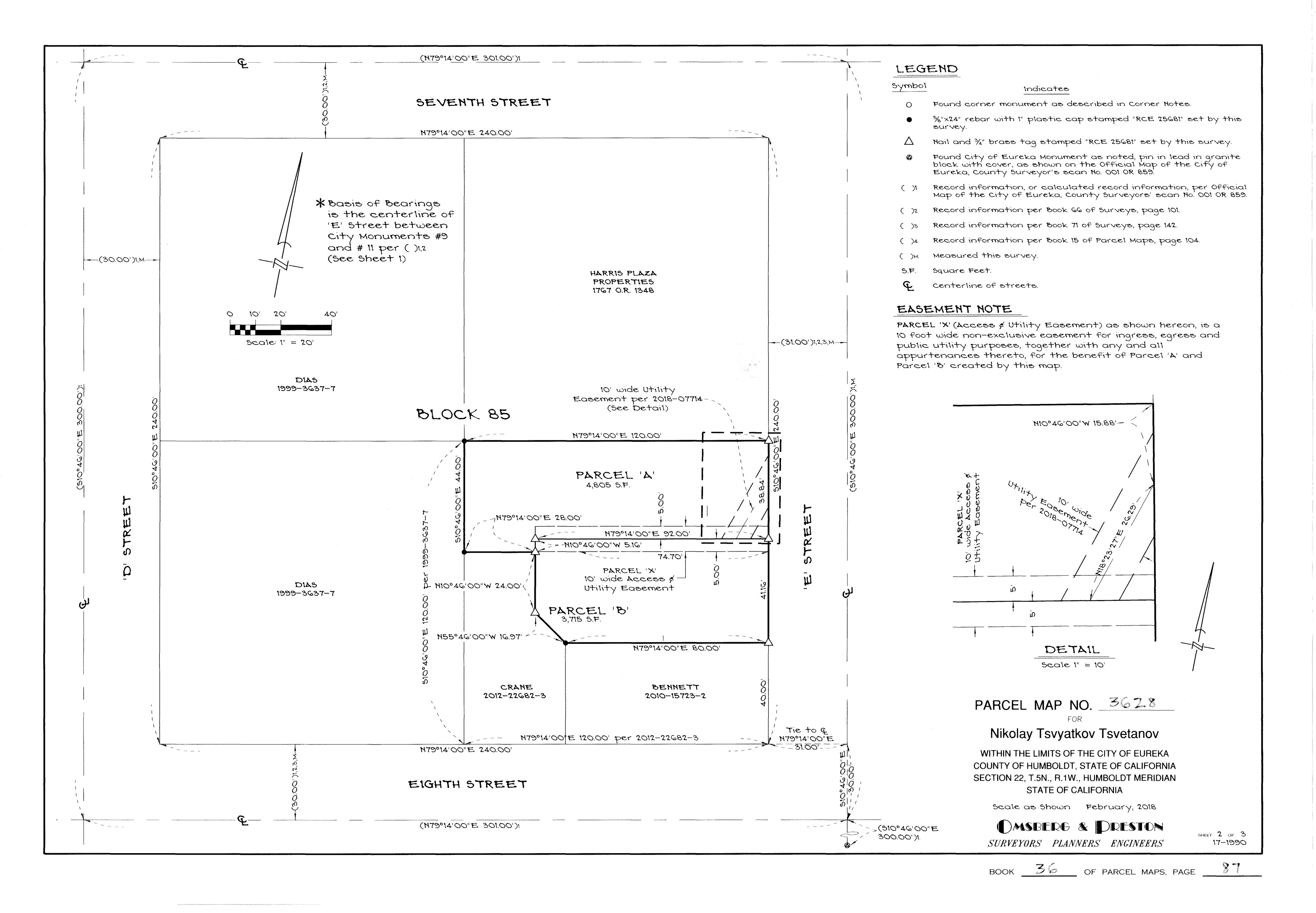 Book 36 Page 87 of Map Type PM