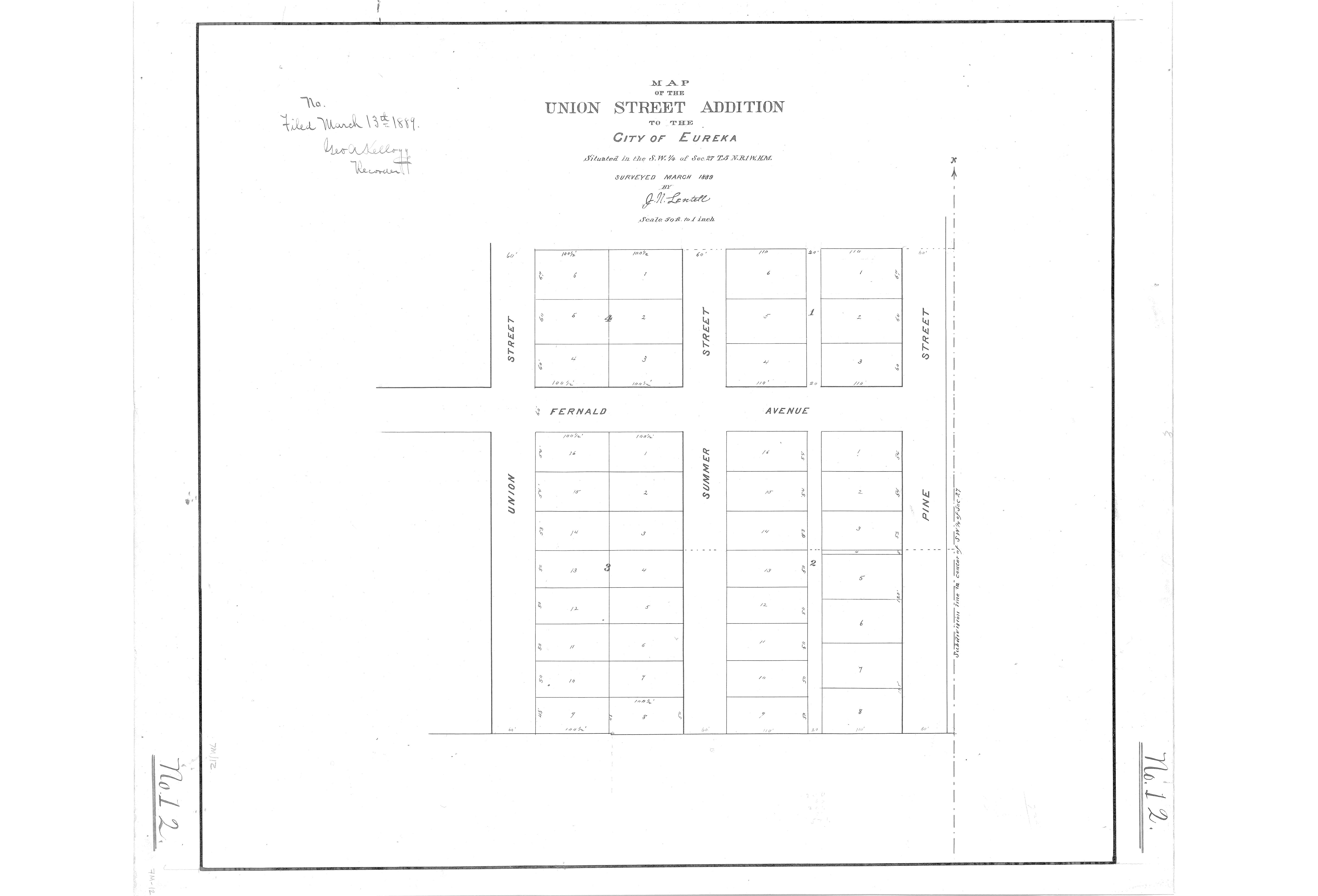 Book 7 Page 12 of Map Type RM