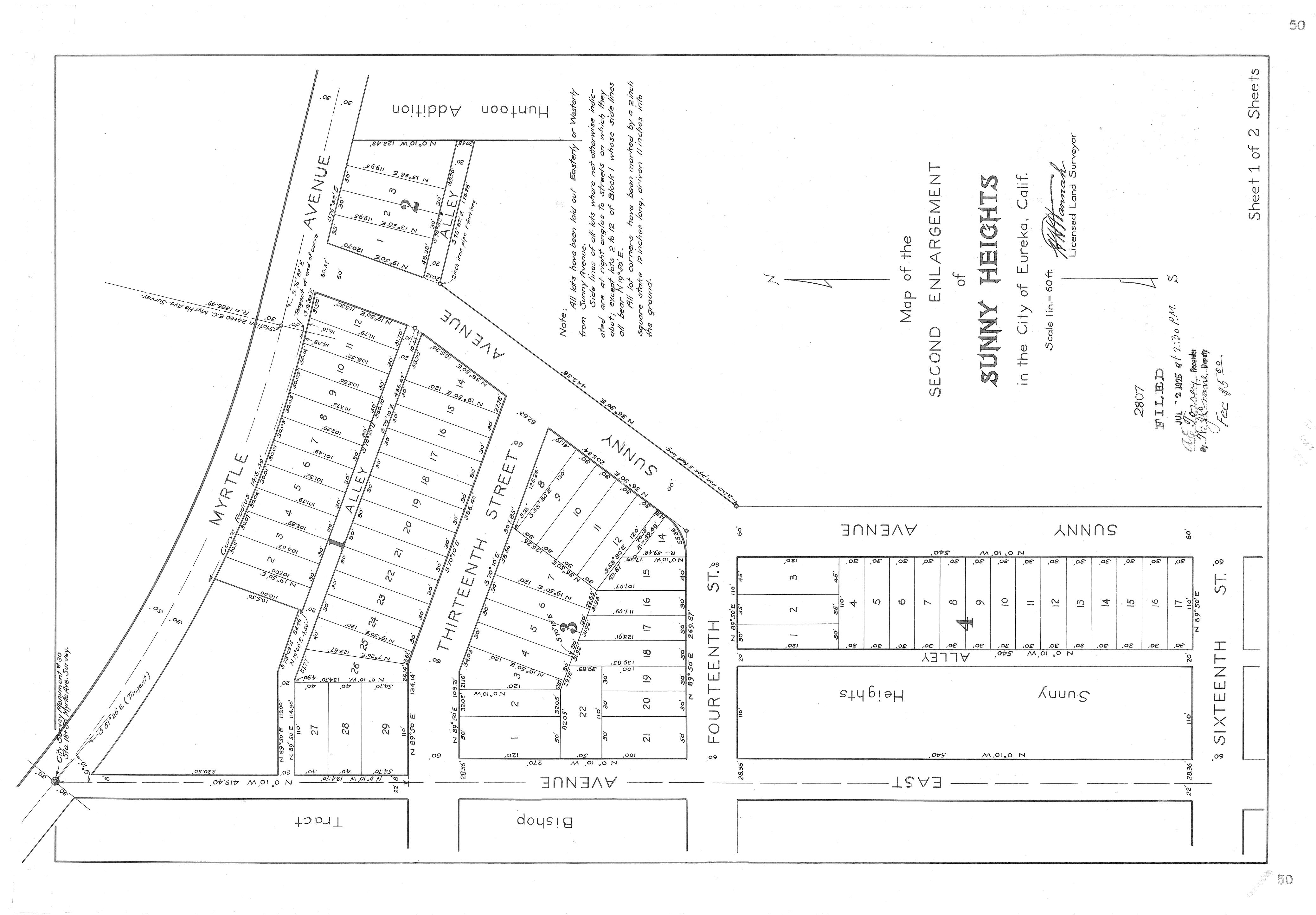 Book 11 Page 50 of Map Type RM