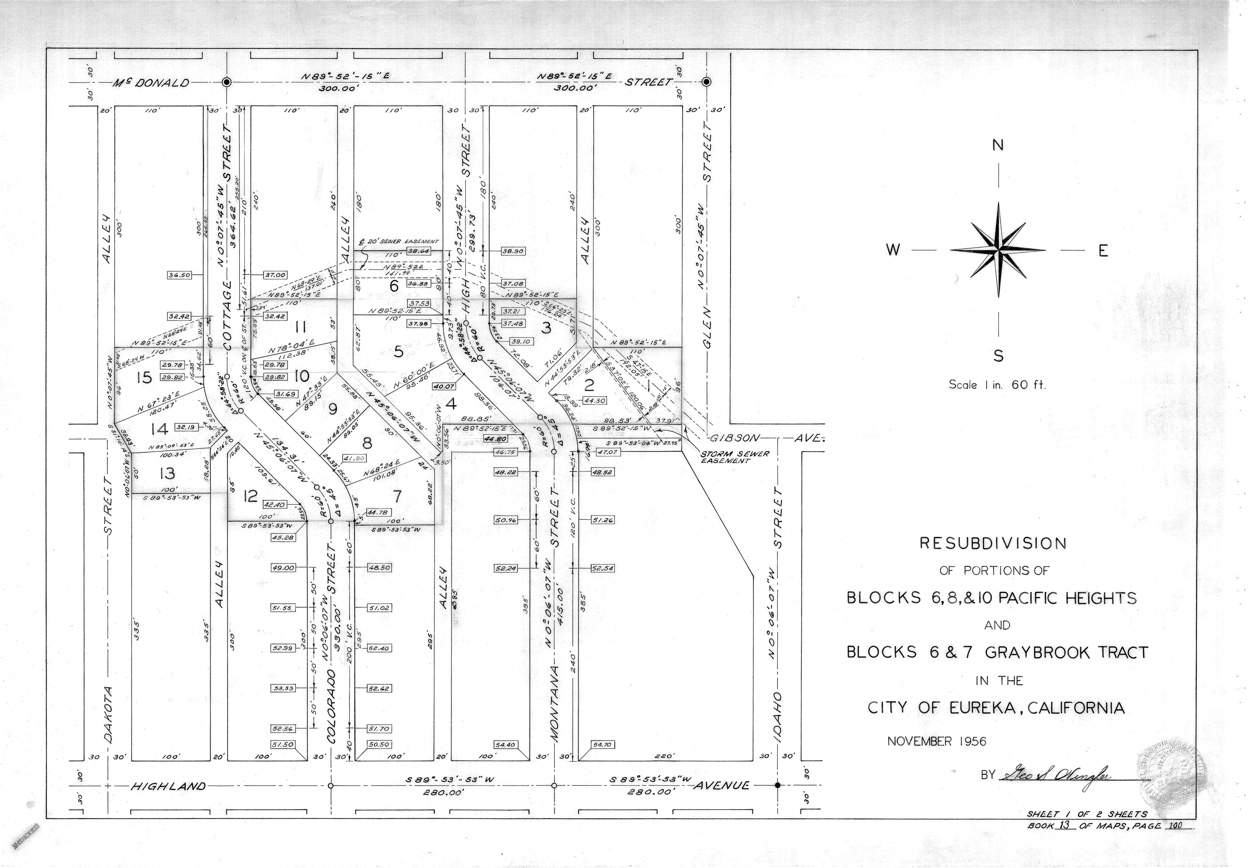 Book 13 Page 100 of Map Type RM
