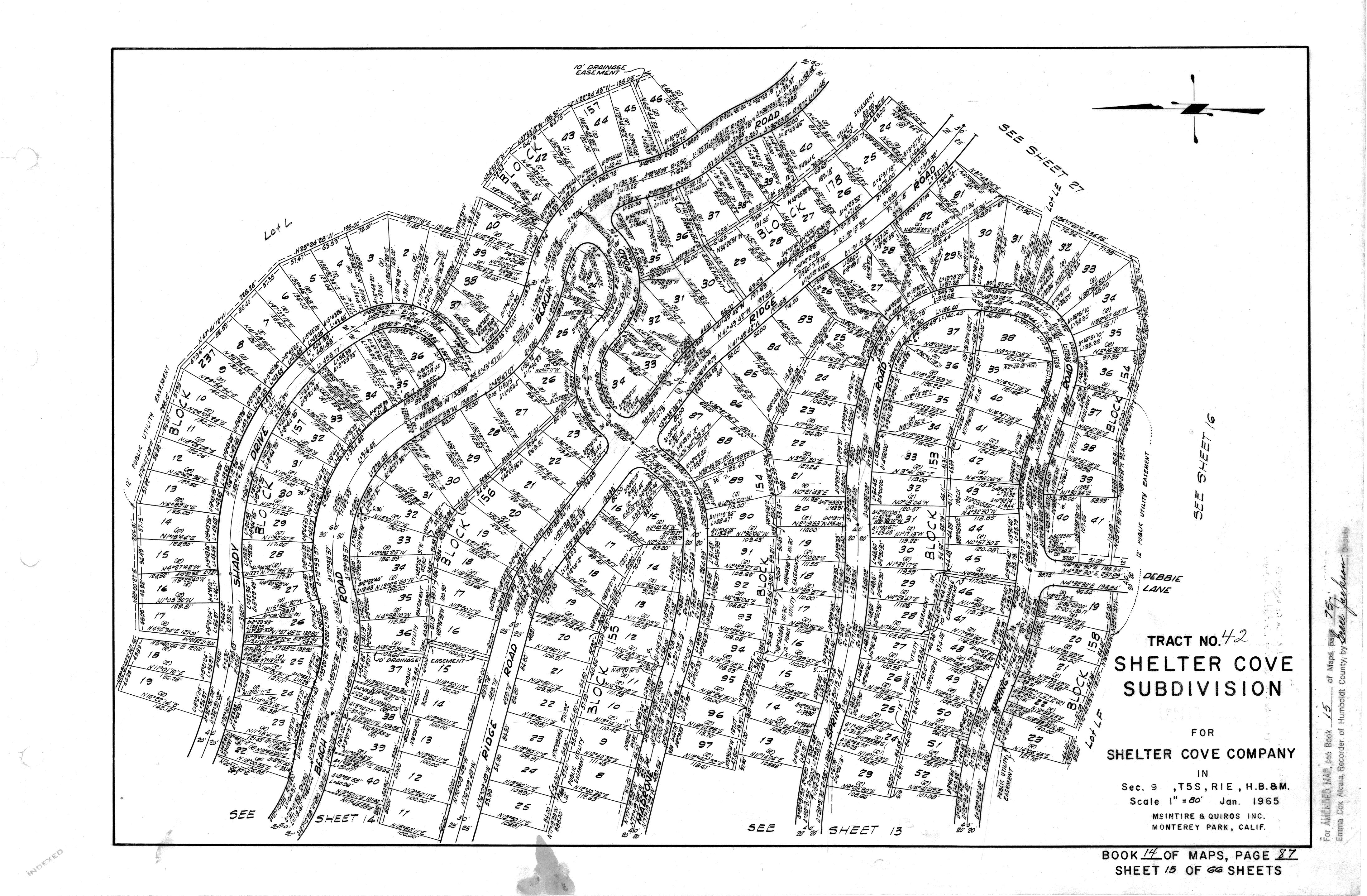 Book 14 Page 87 of Map Type RM