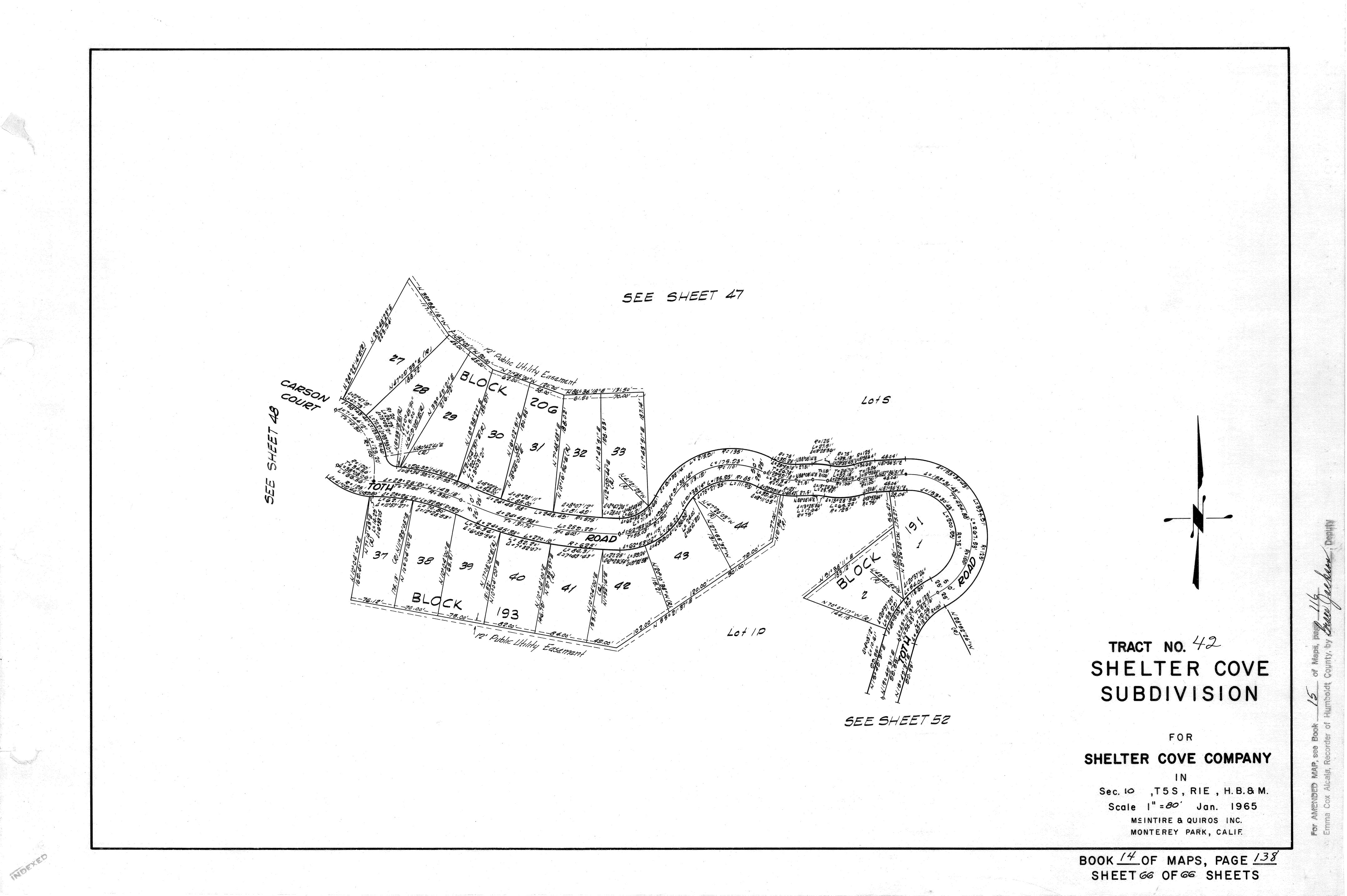 Book 14 Page 138 of Map Type RM