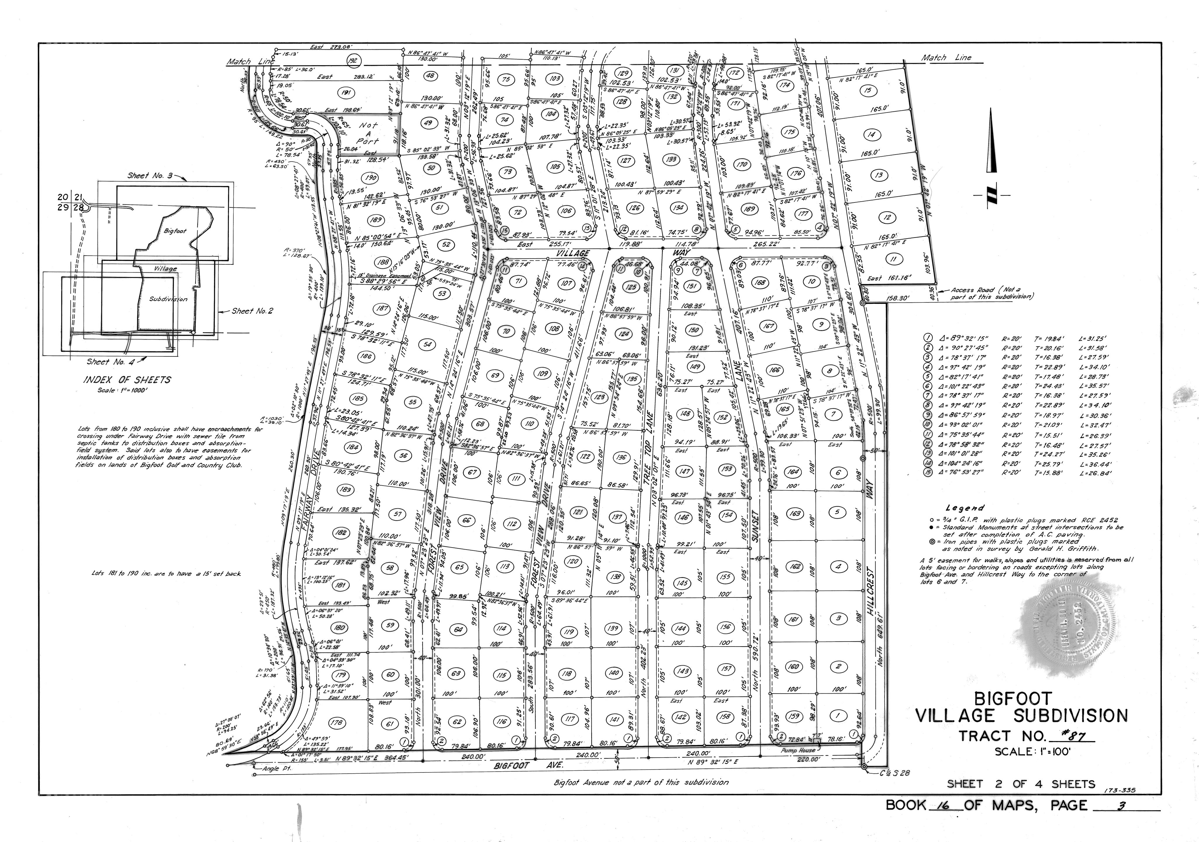 Book 16 Page 3 of Map Type RM