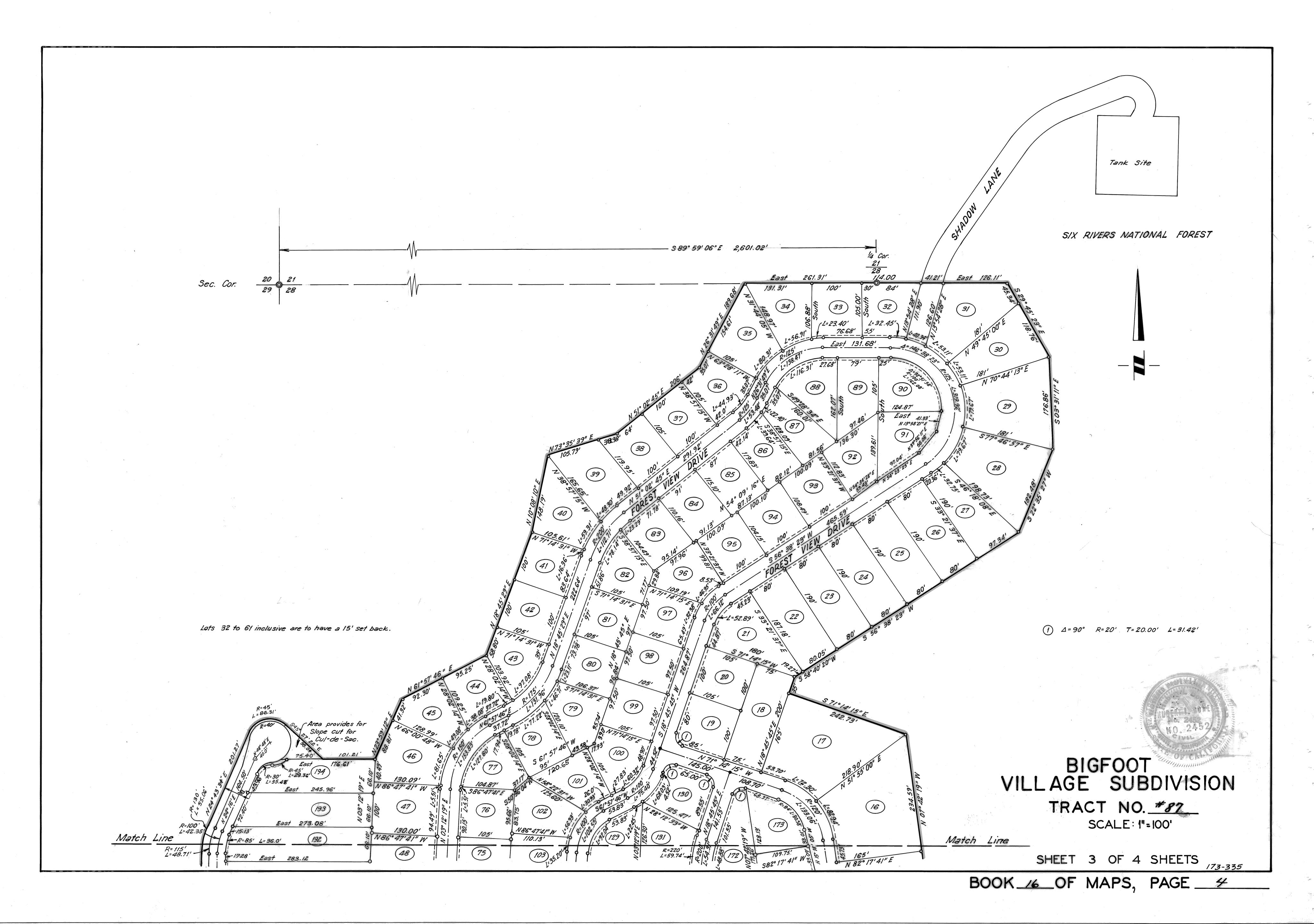 Book 16 Page 4 of Map Type RM