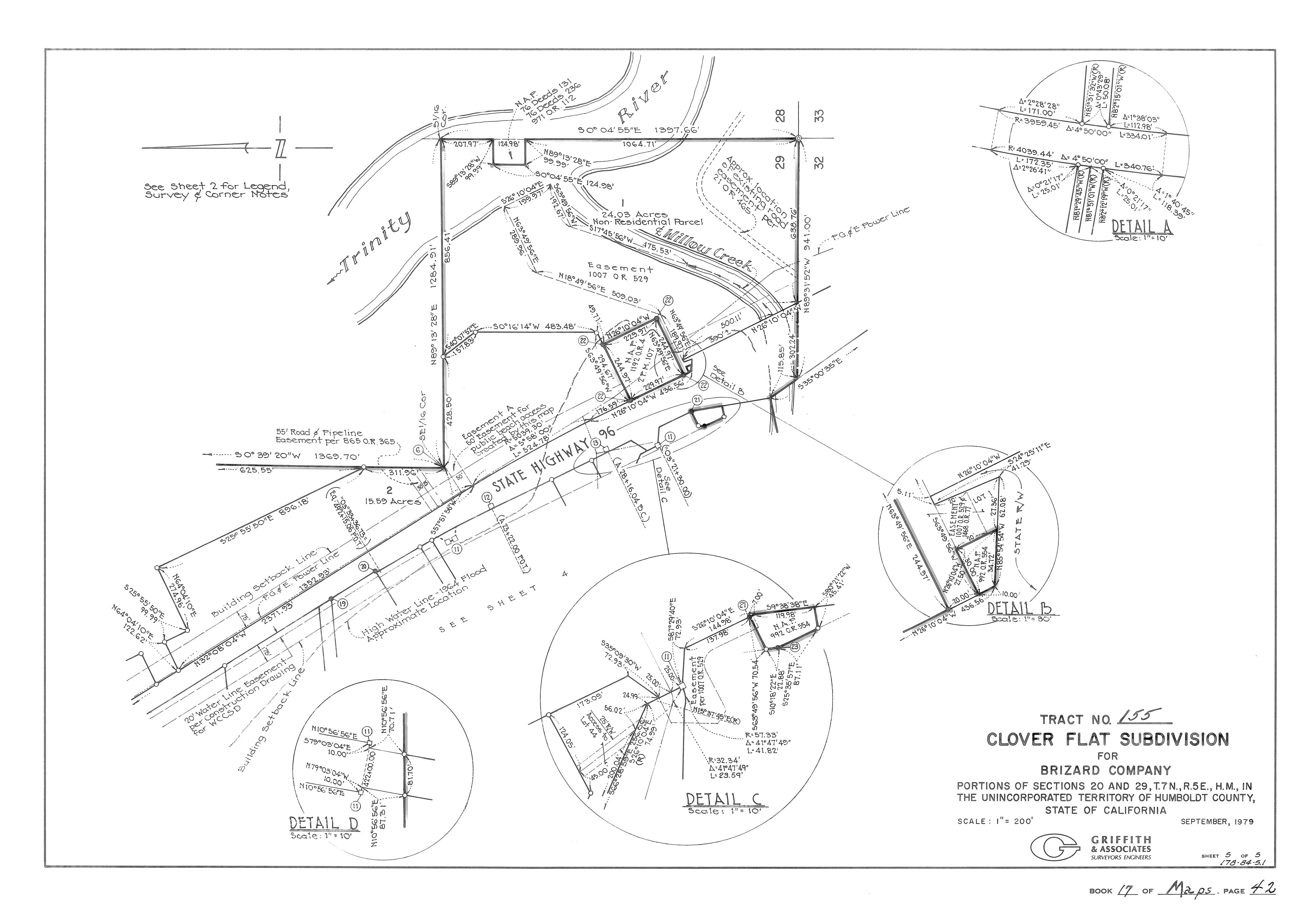 Book 17 Page 42 of Map Type RM