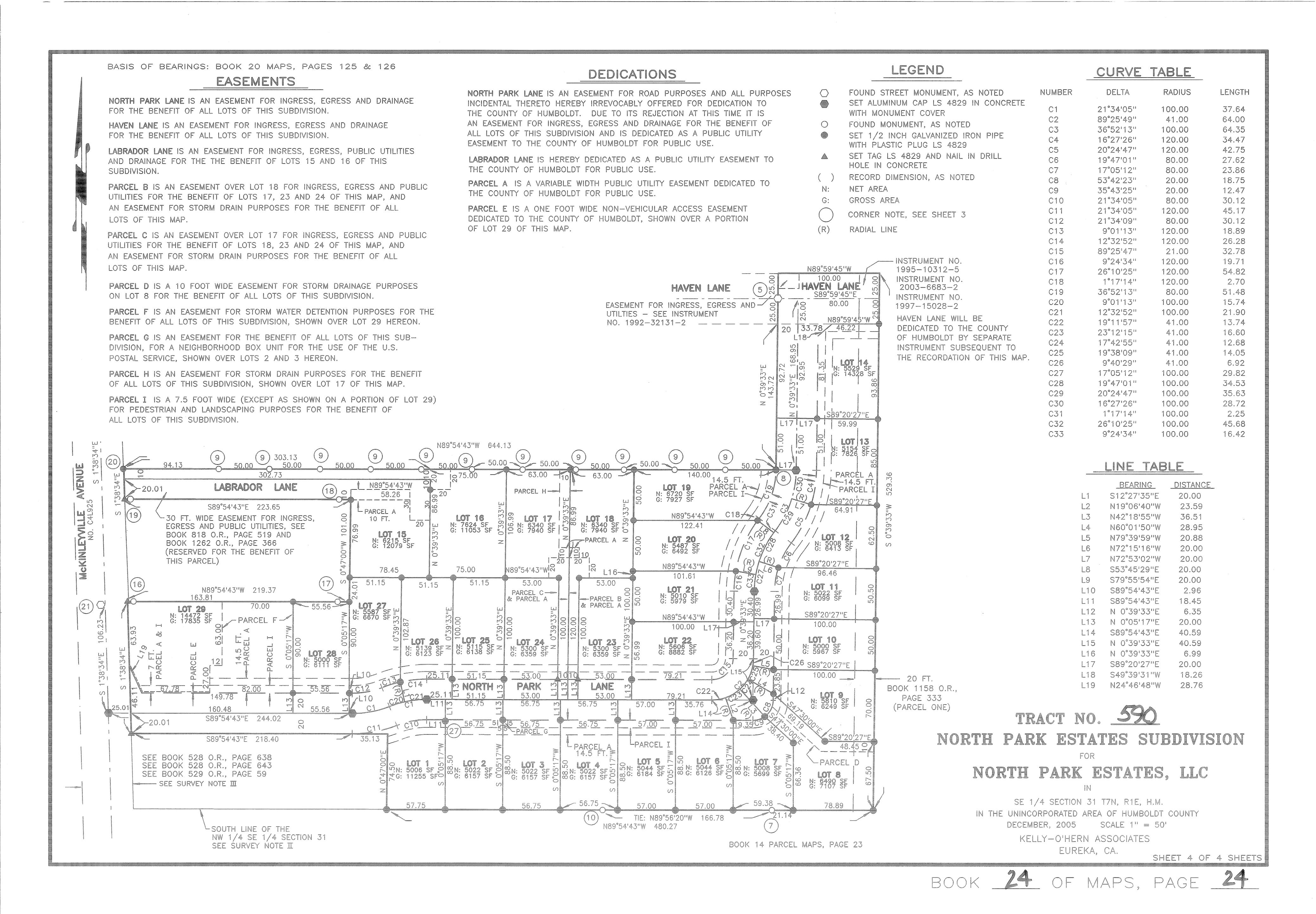 Book 24 Page 24 of Map Type RM