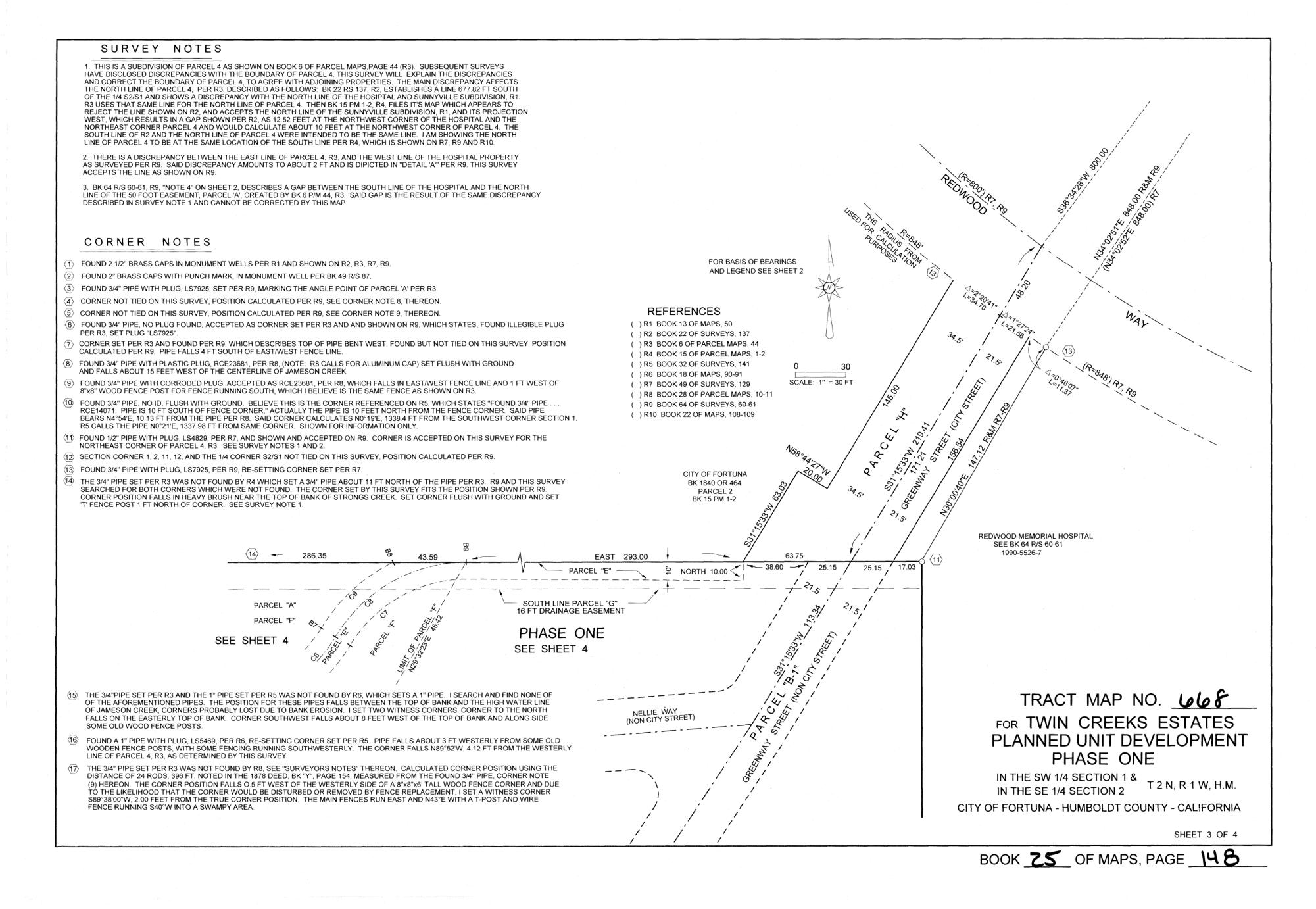 Book 25 Page 148 of Map Type RM