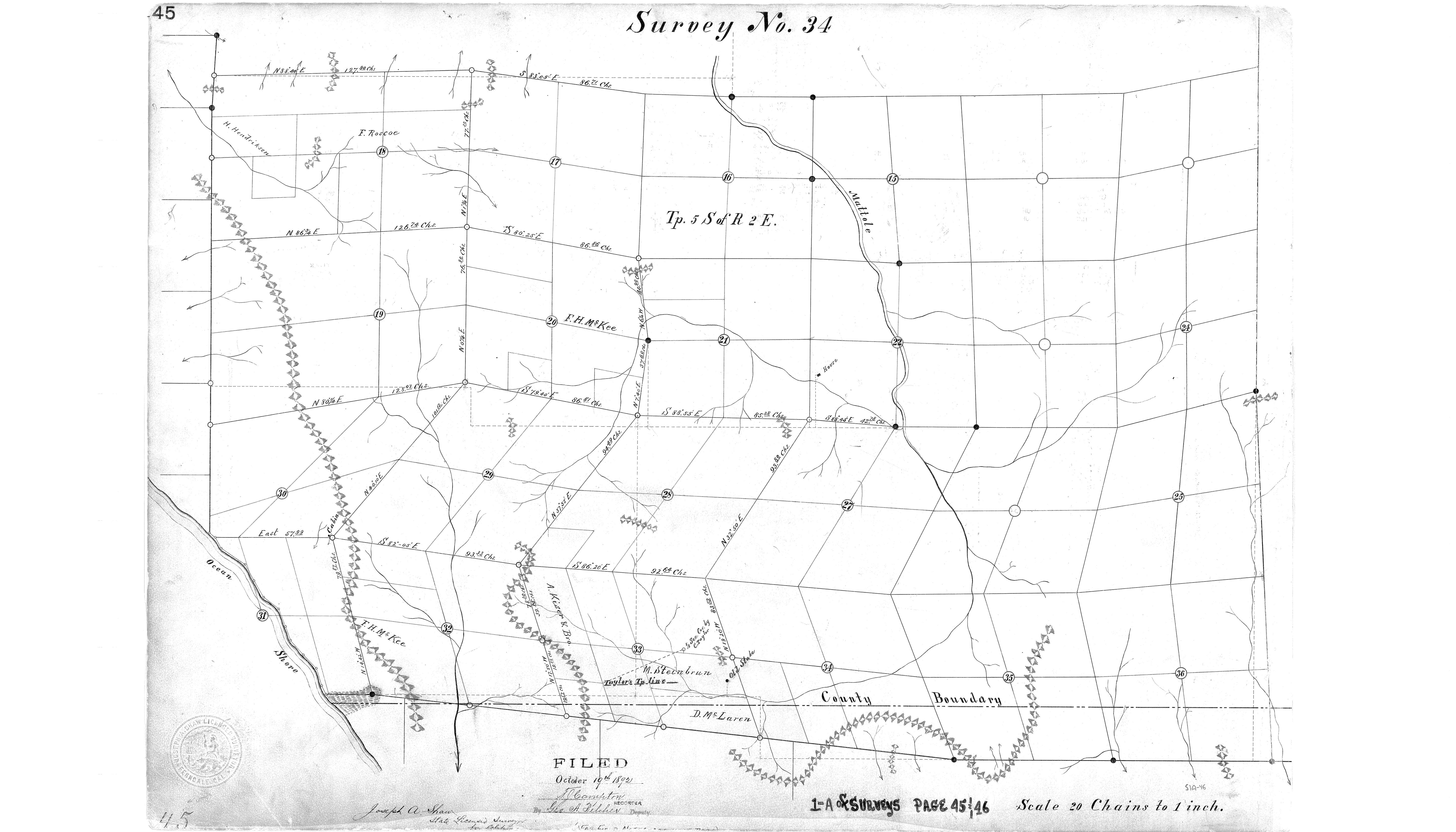 Book 1 Page 45 of Map Type RS