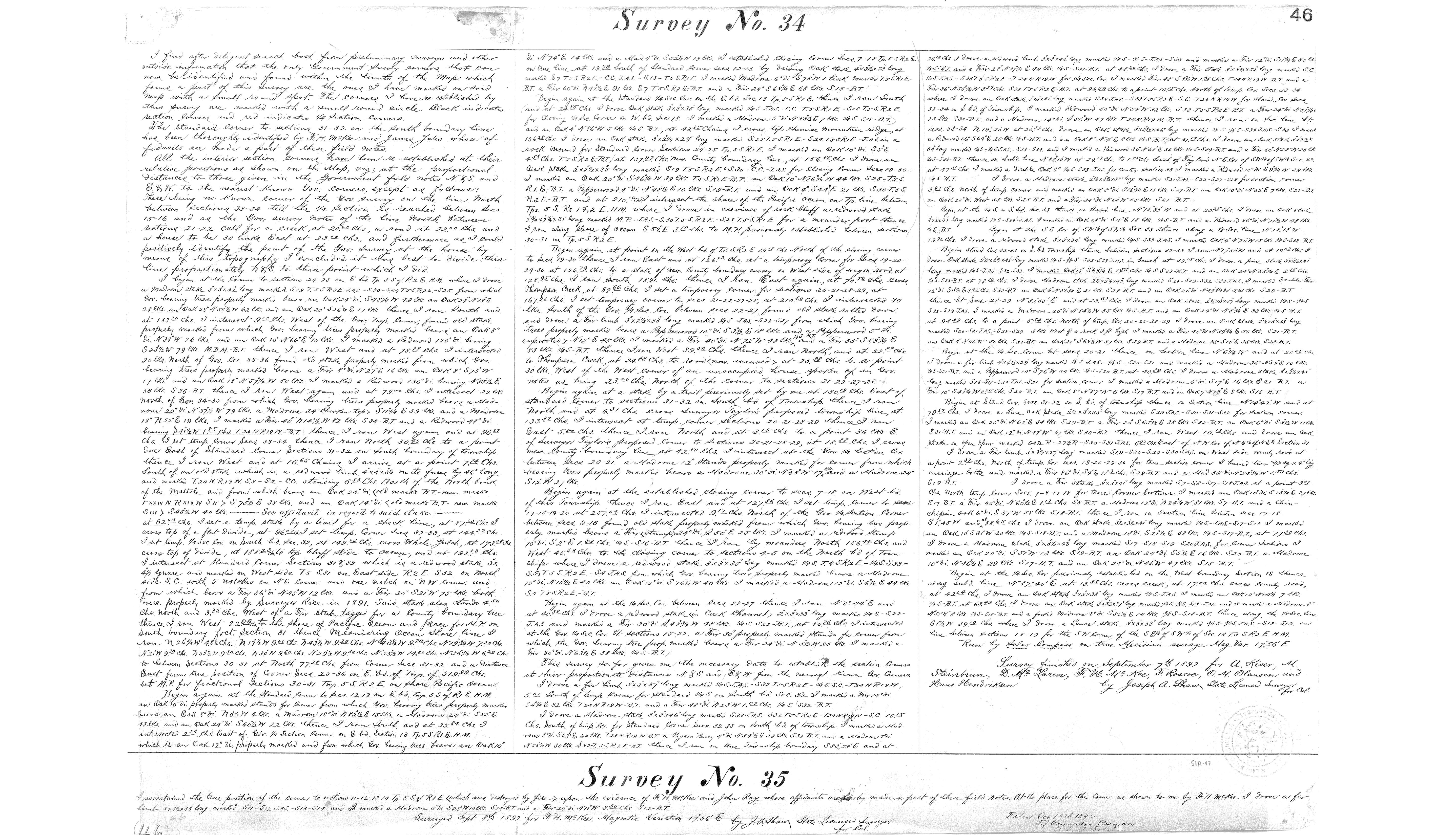 Book 1 Page 46 of Map Type RS