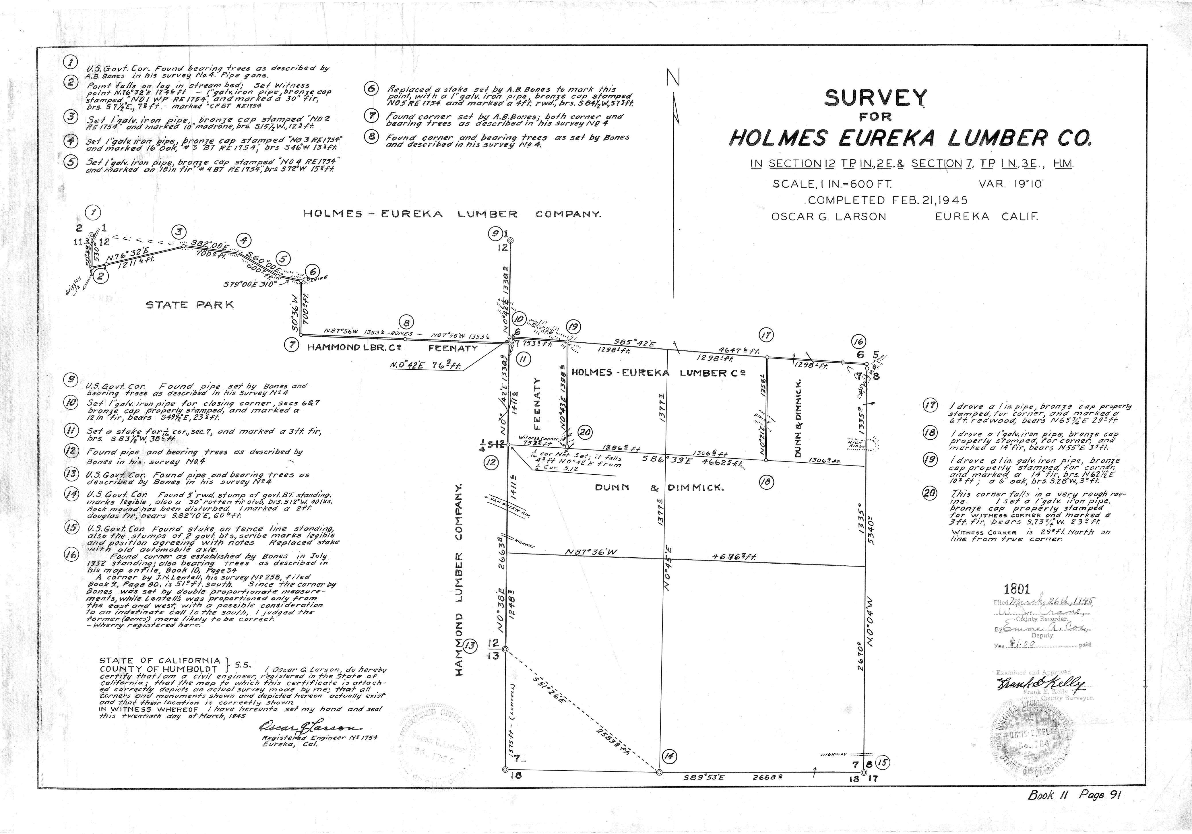 Book 11 Page 91 of Map Type RS