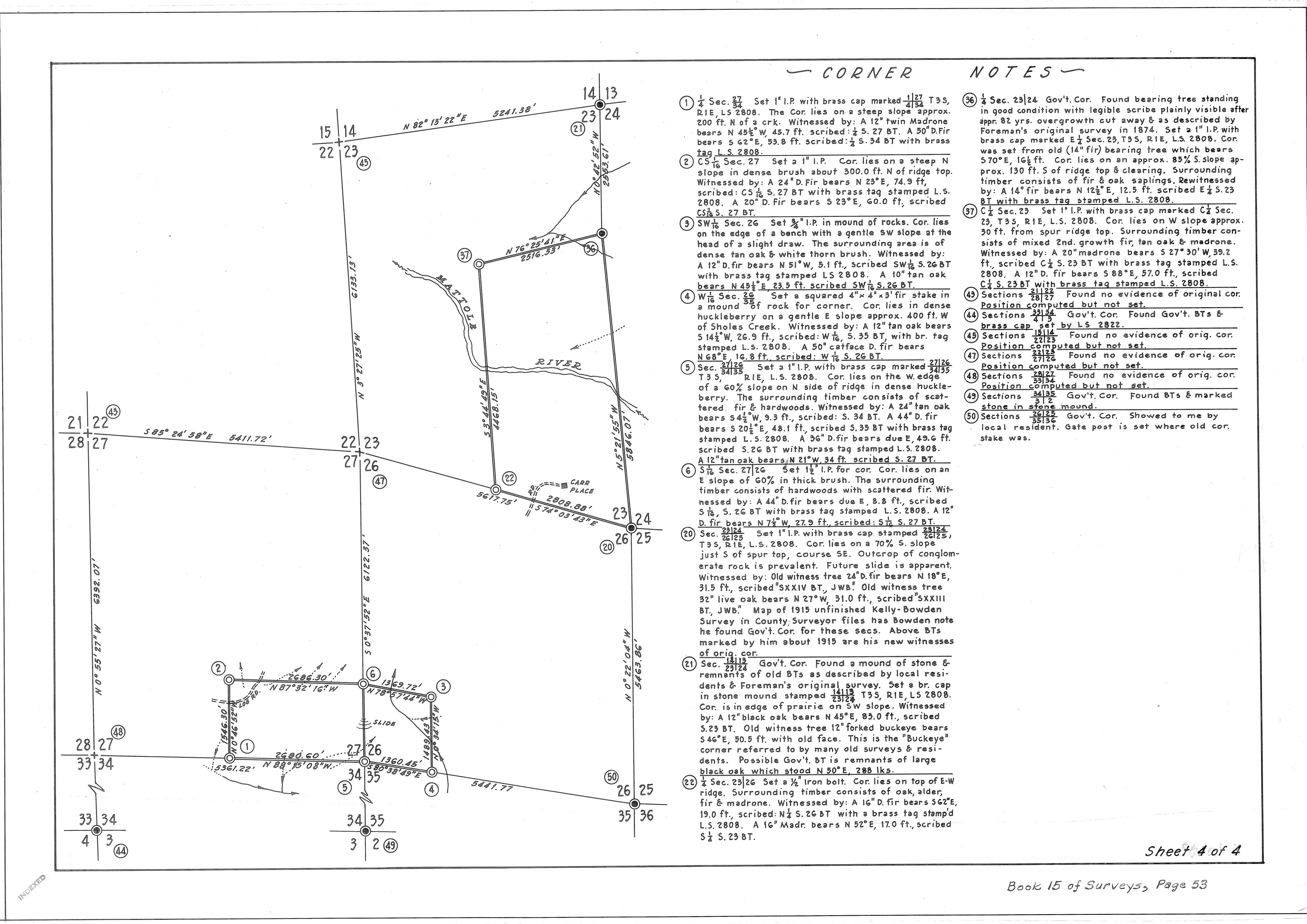 Book 15 Page 53 of Map Type RS