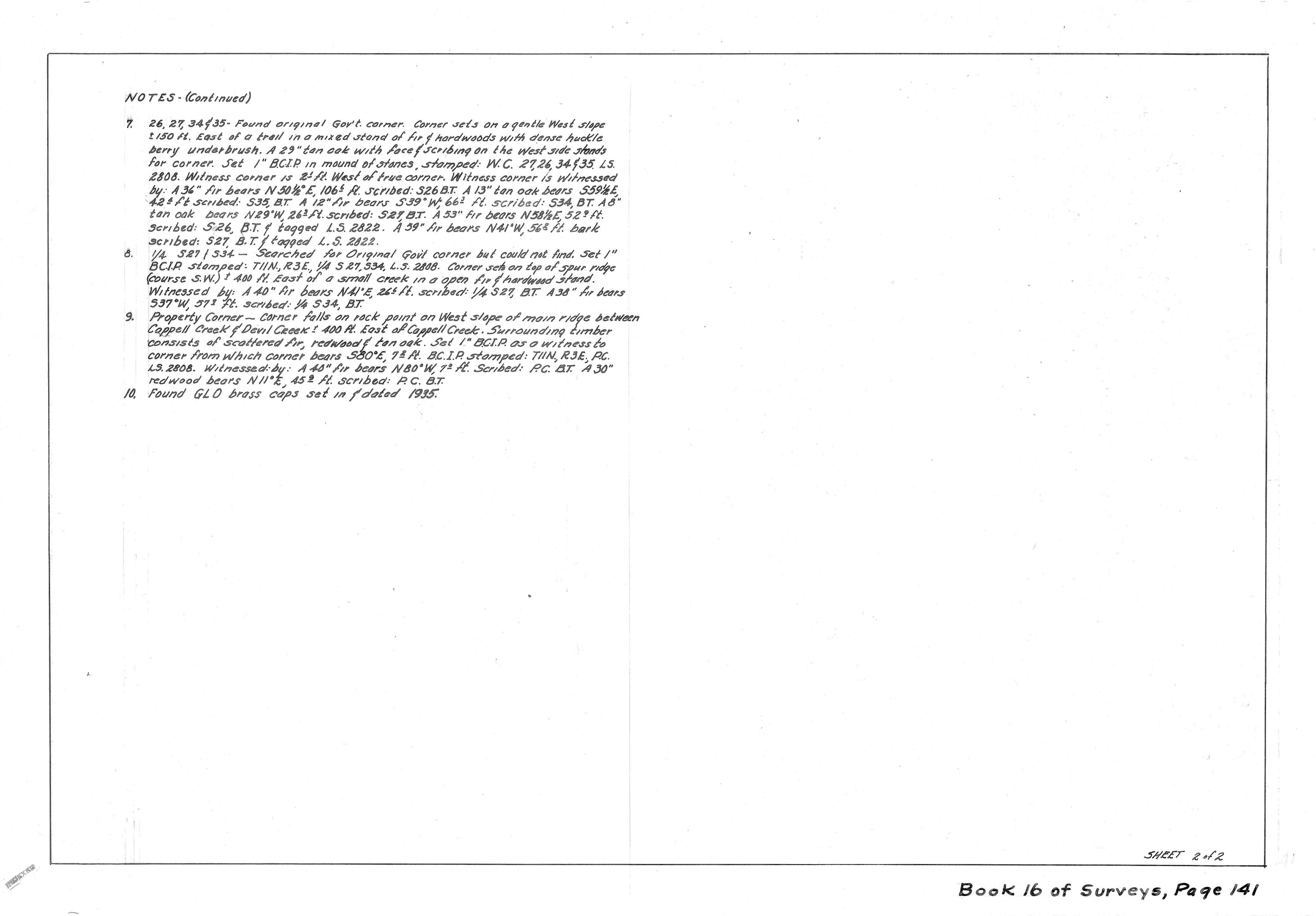 Book 16 Page 141 of Map Type RS